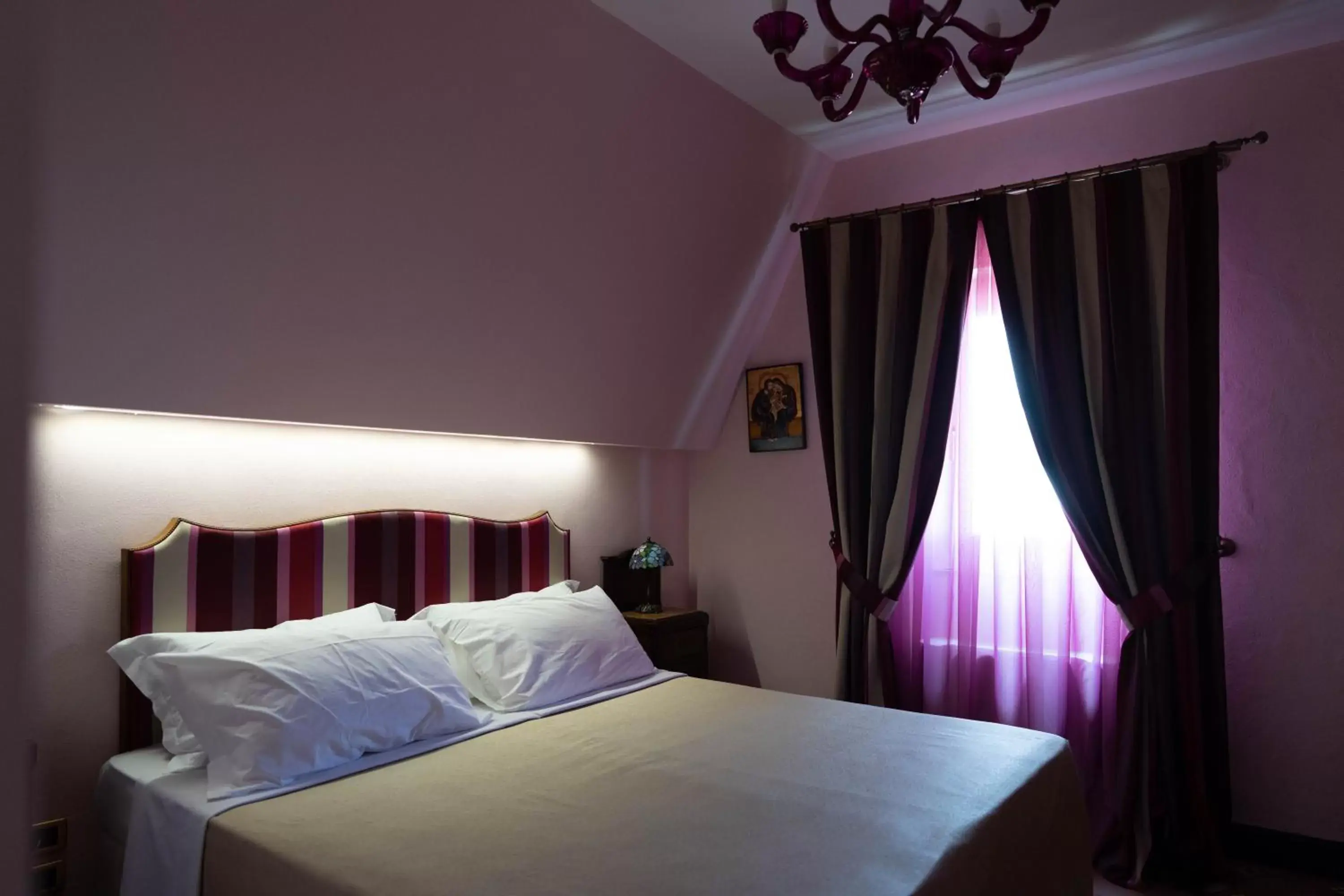 Bed in Hotel Villa Dorata
