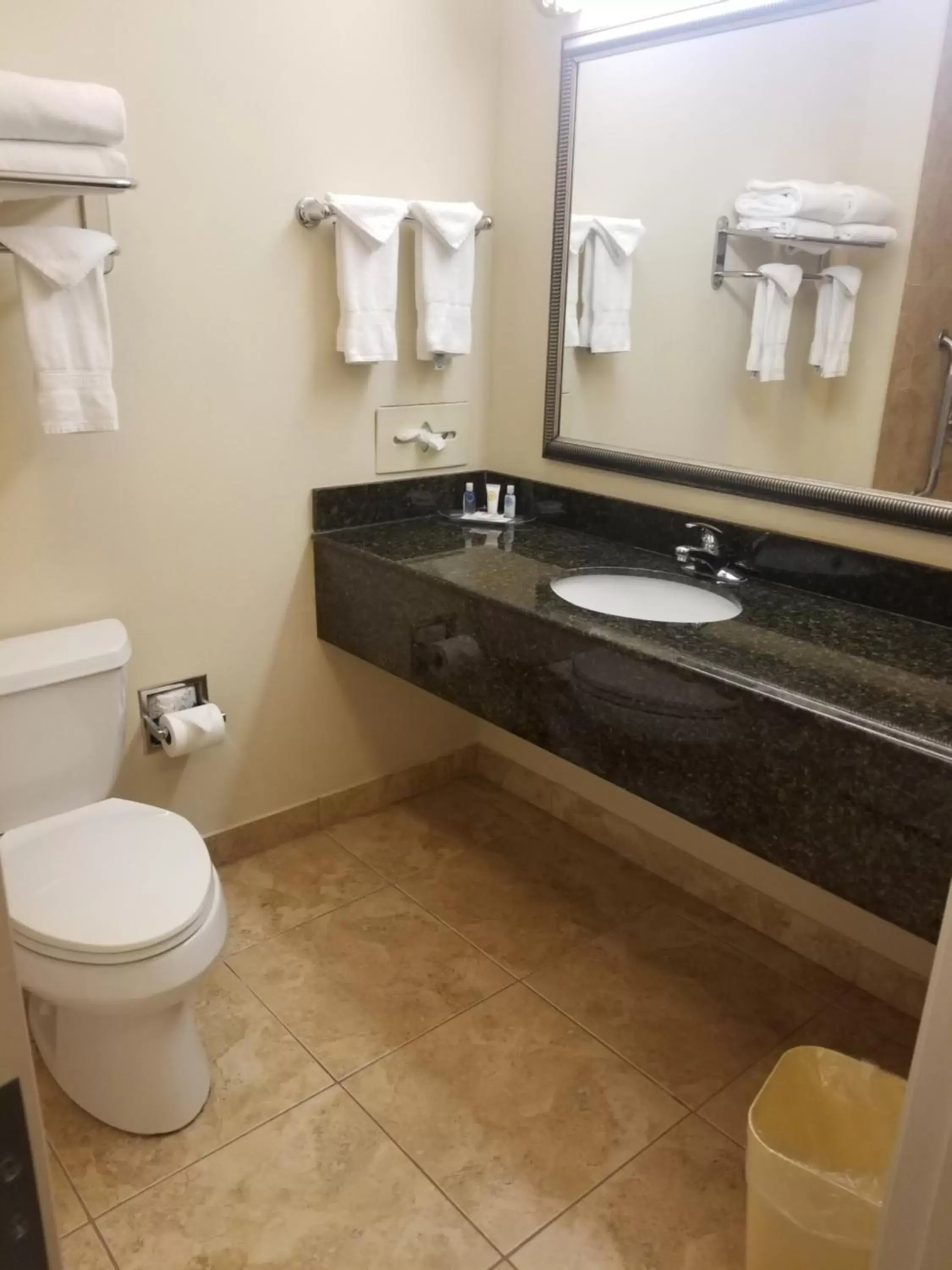 Toilet, Bathroom in Comfort Suites
