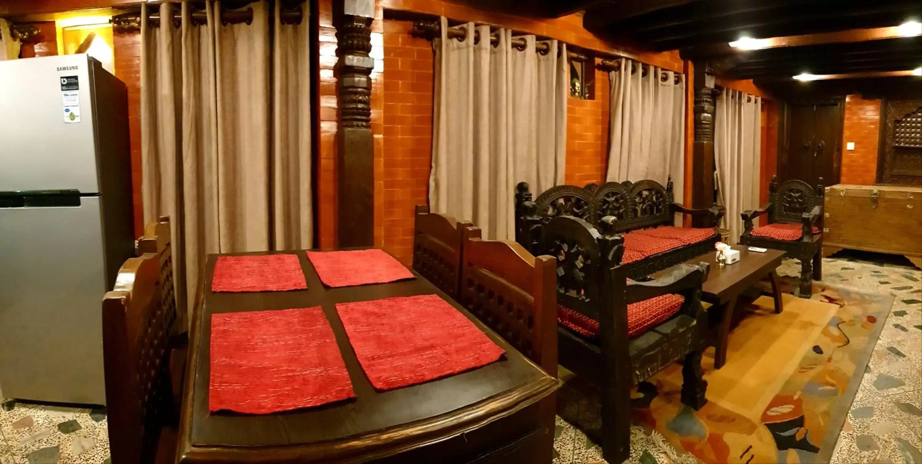 Dining area in Temple House