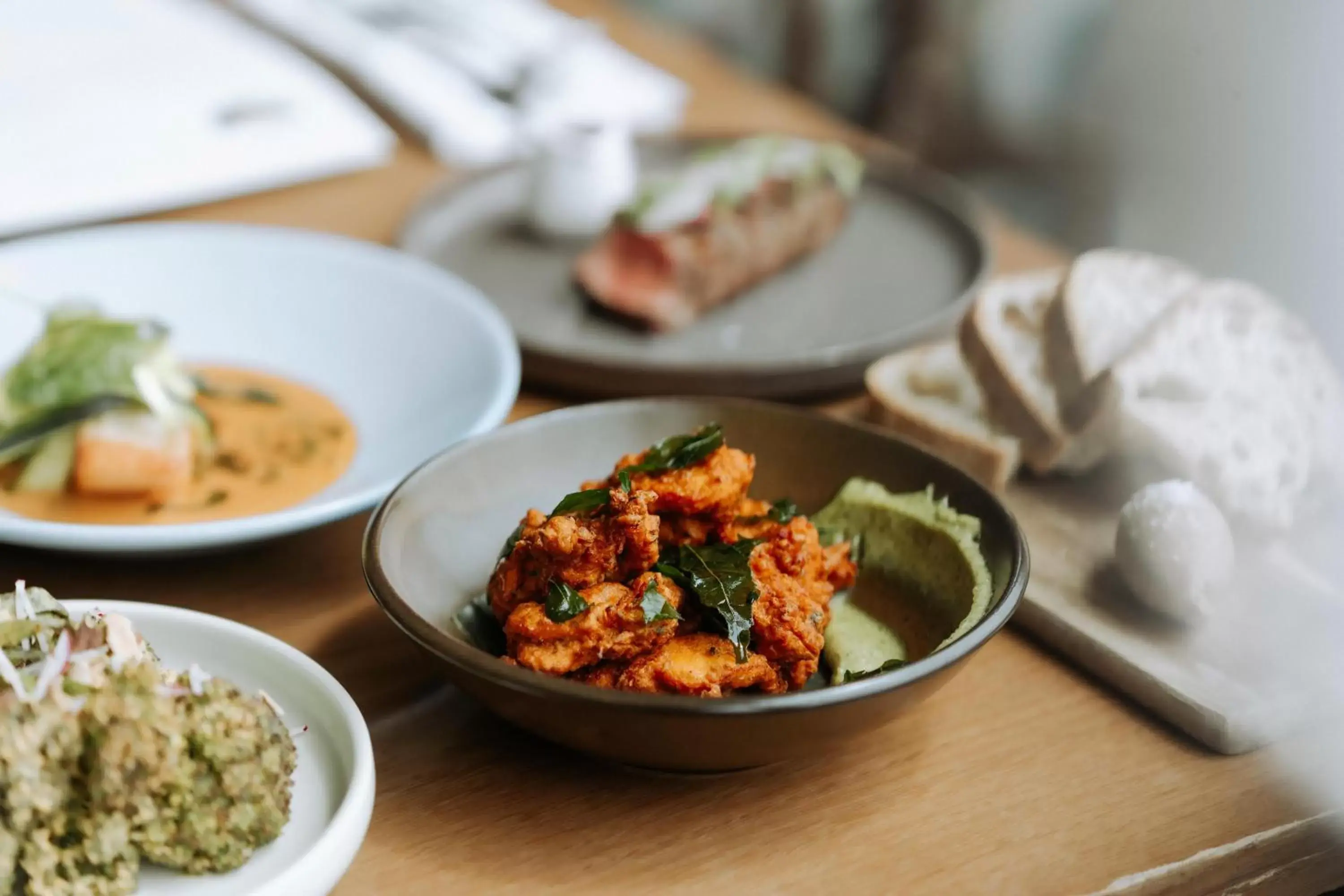 Food close-up in Copthorne Hotel Wellington, Oriental Bay Food close-up in Copthorne Hotel Wellington, Oriental Bay