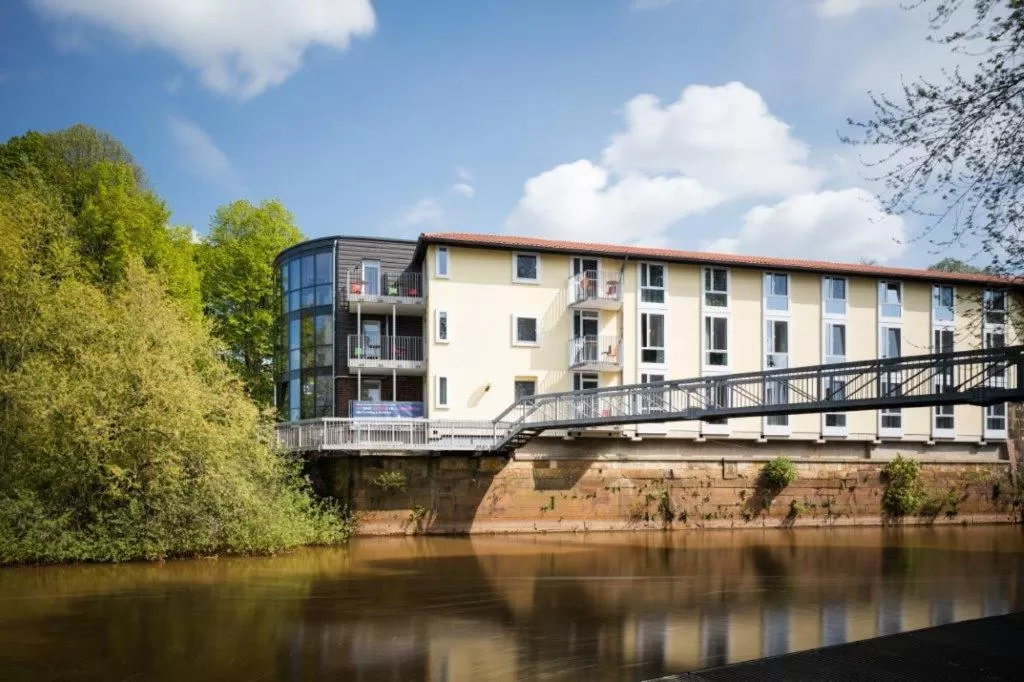 Property building in Hotel Weserschlösschen