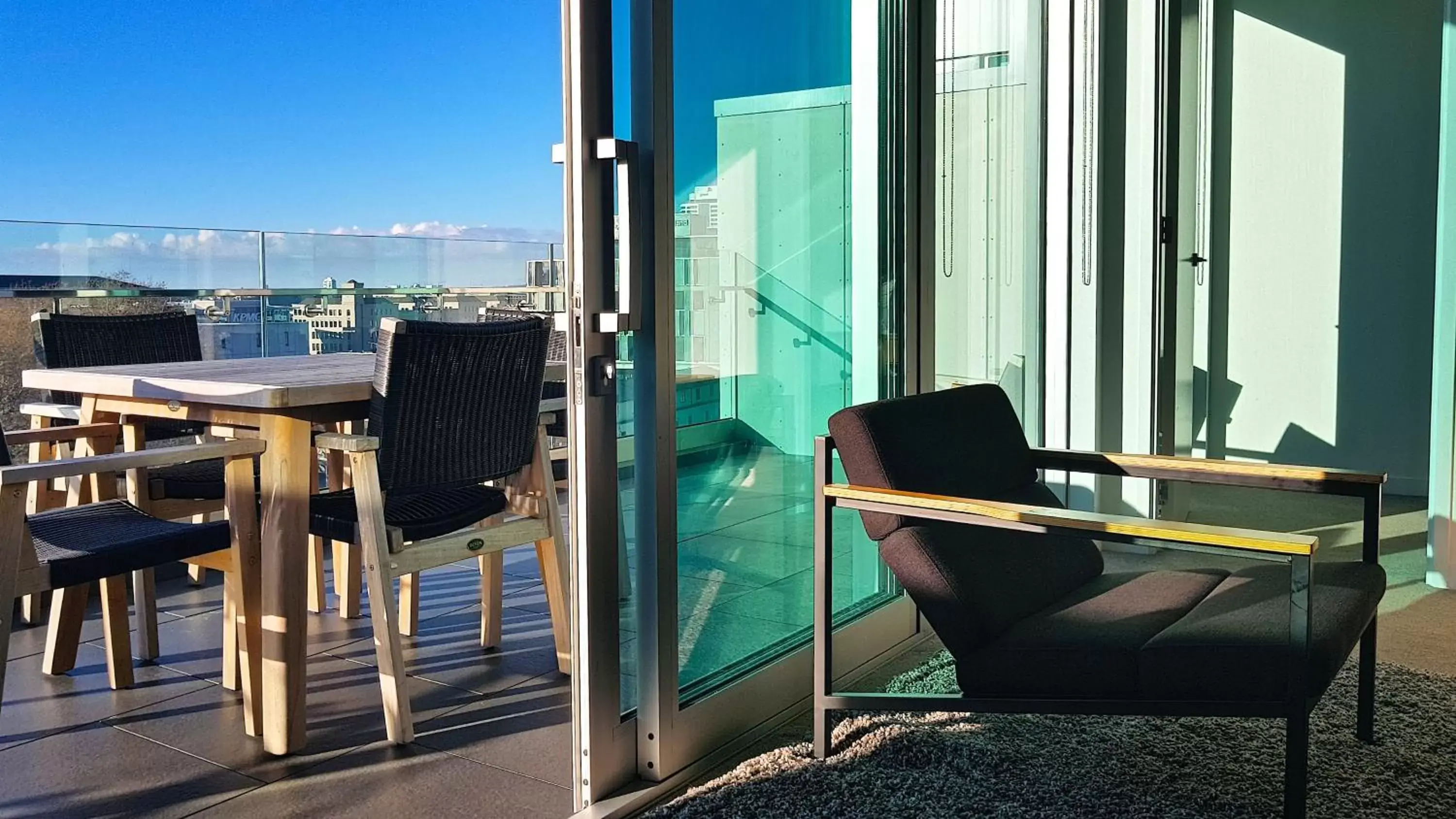 Balcony/Terrace in Swiss-Belsuites Victoria Park Auckland