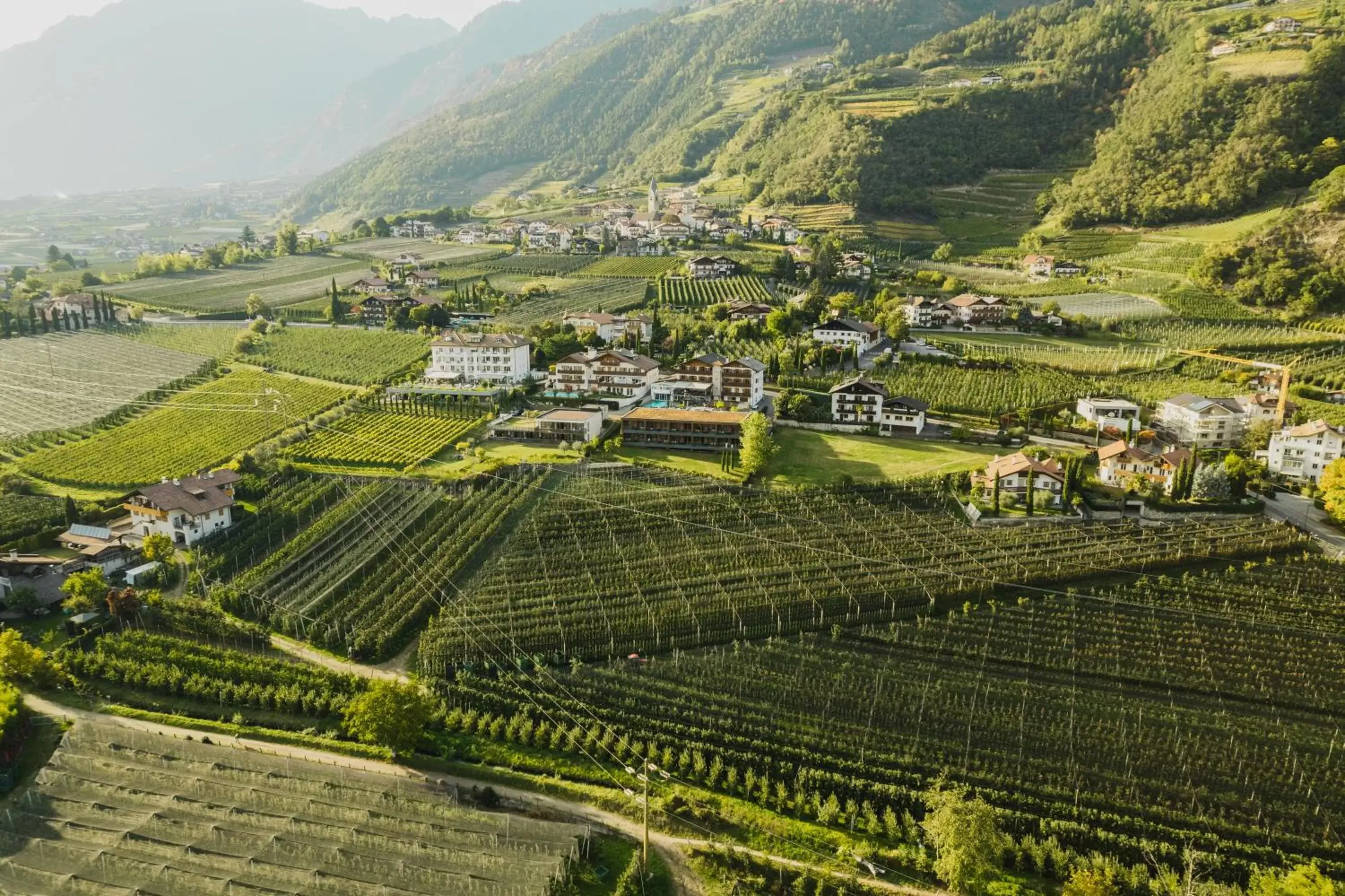 Location, Bird's-eye View in Hotel Der Heinrichshof