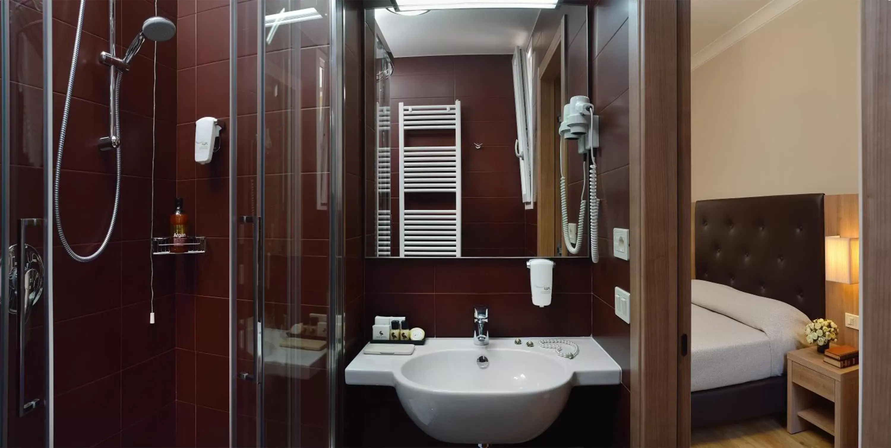 Bathroom in Hotel Rossini