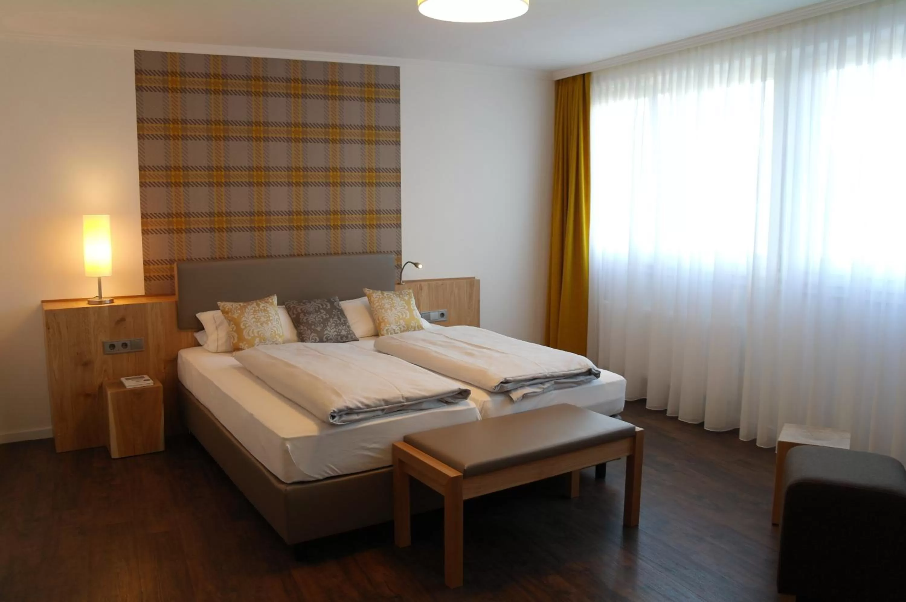 Photo of the whole room, Bed in Landidyll Hotel zum Freden