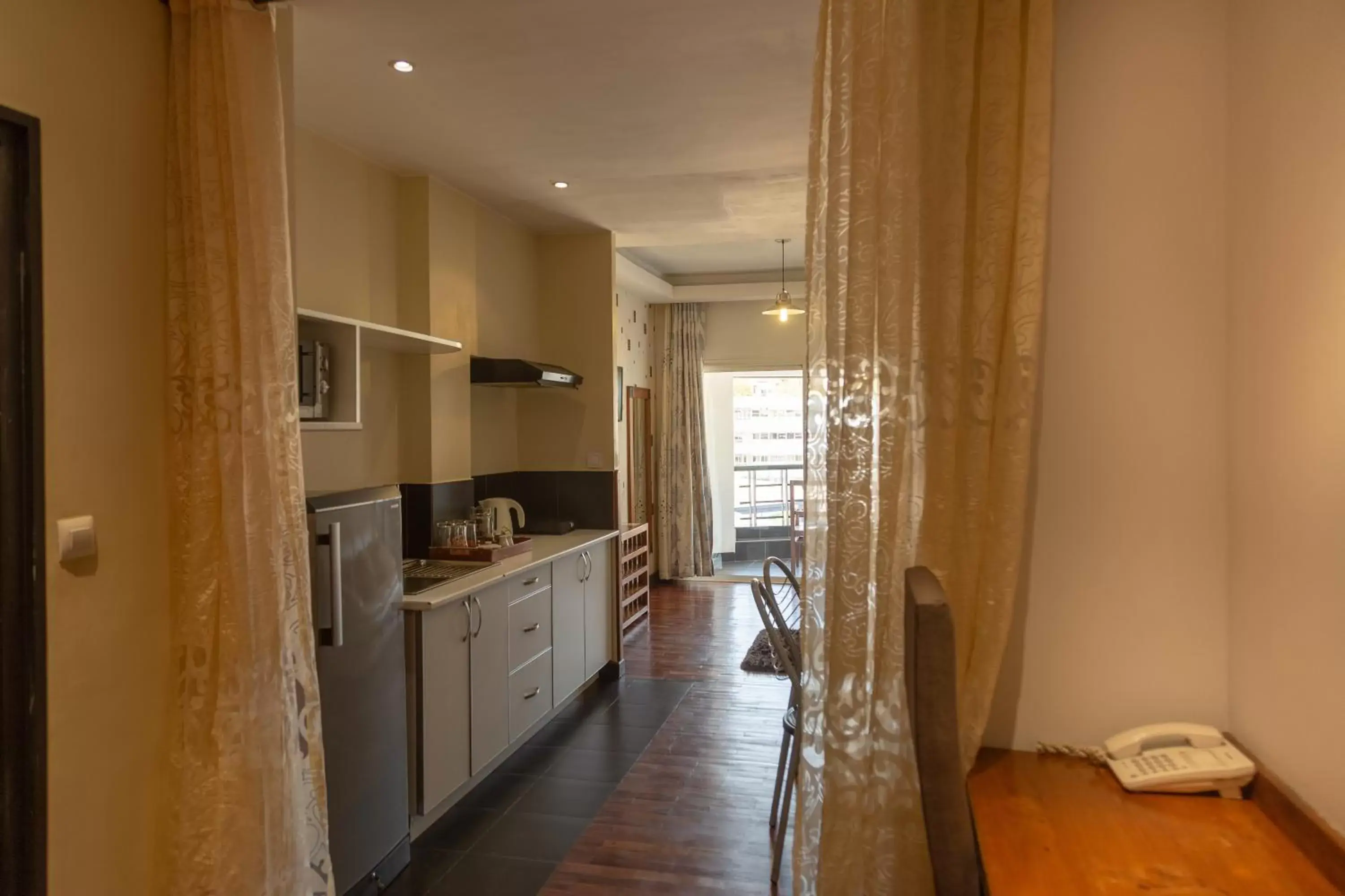 Property building, Kitchen/Kitchenette in Sole Hotel