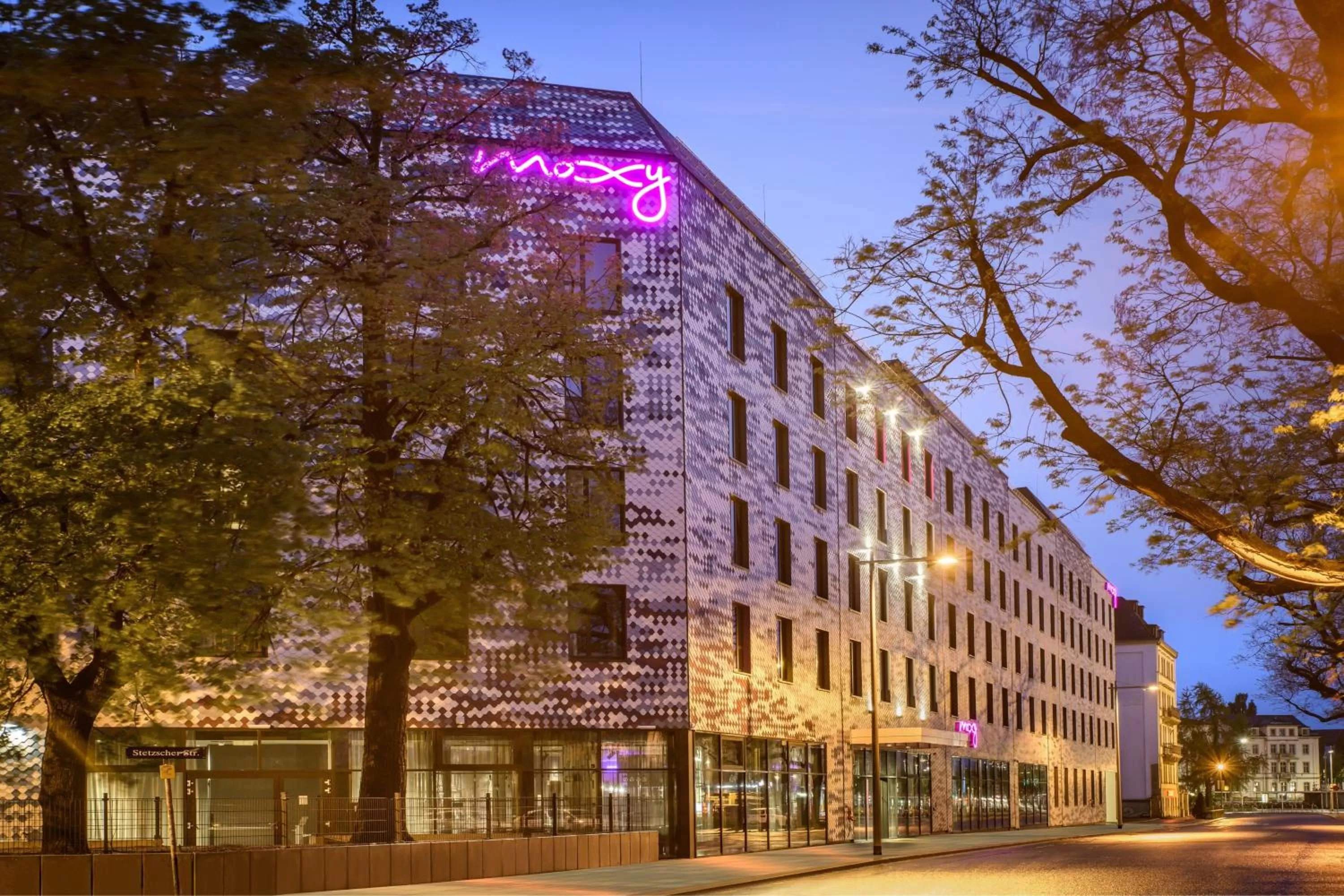 Property building in Moxy Dresden Neustadt