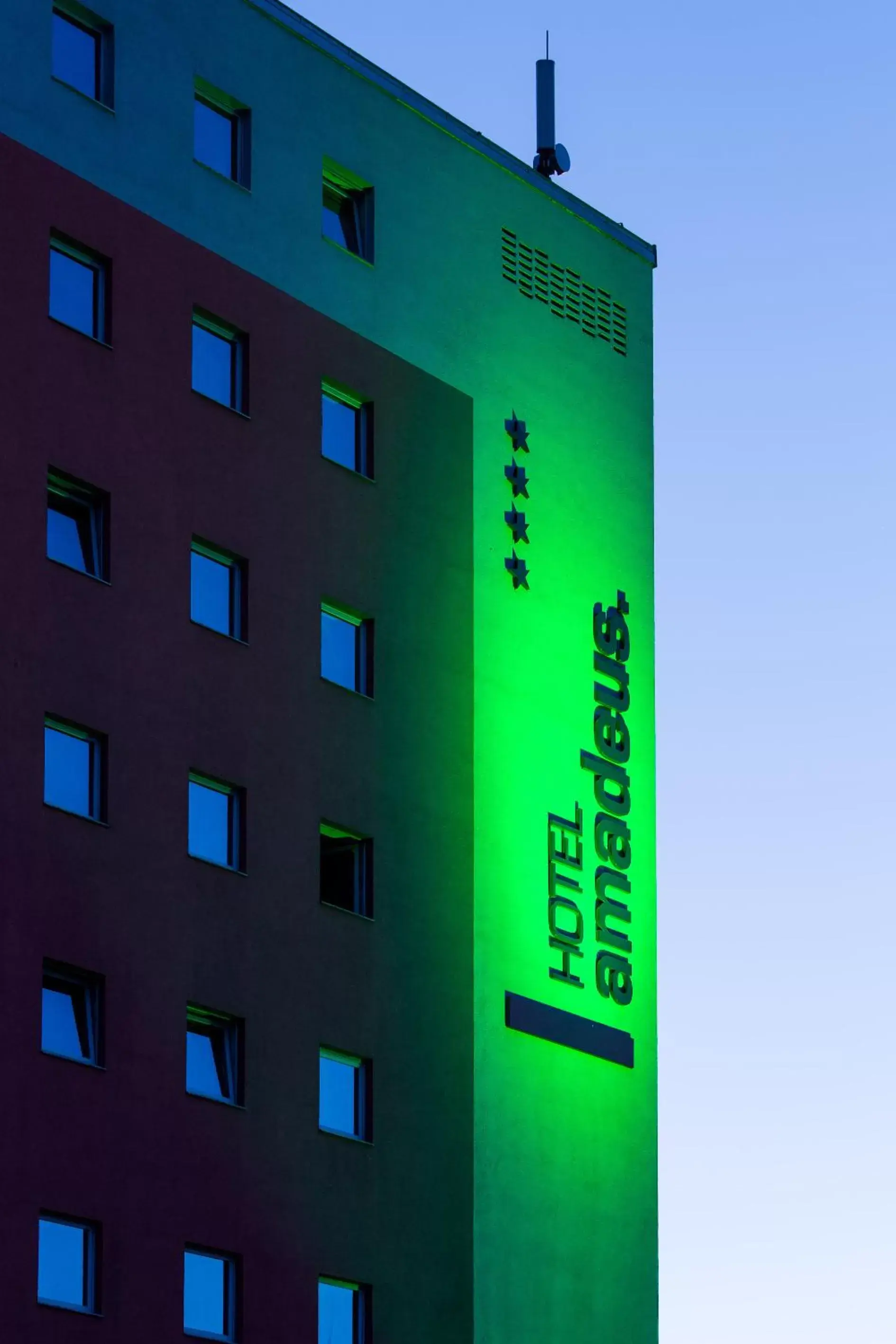 Property building in Hotel Amadeus Property building in Hotel Amadeus