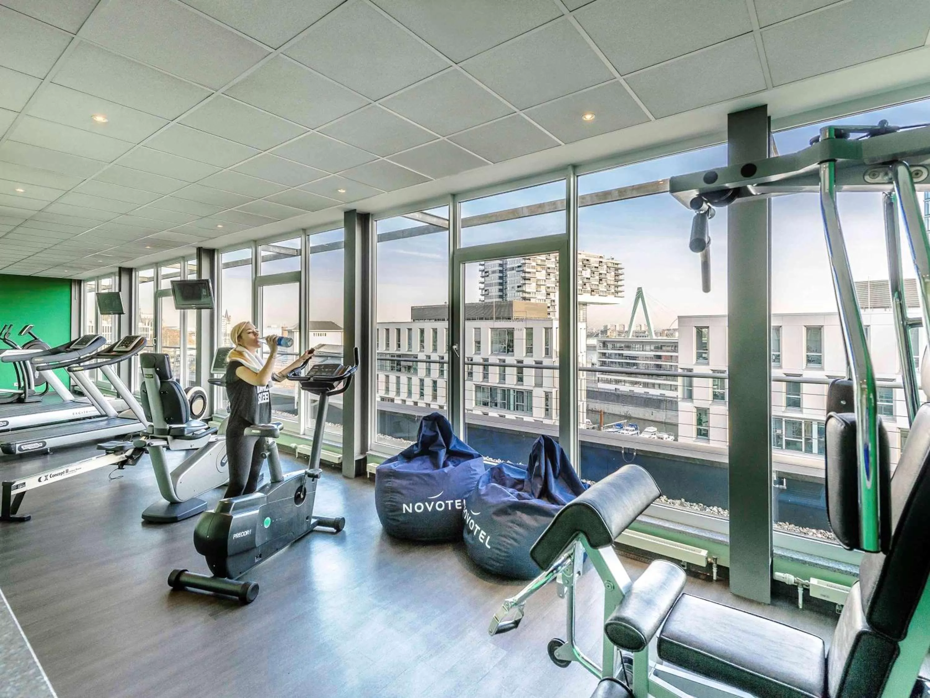 Fitness centre/facilities in Novotel Köln City