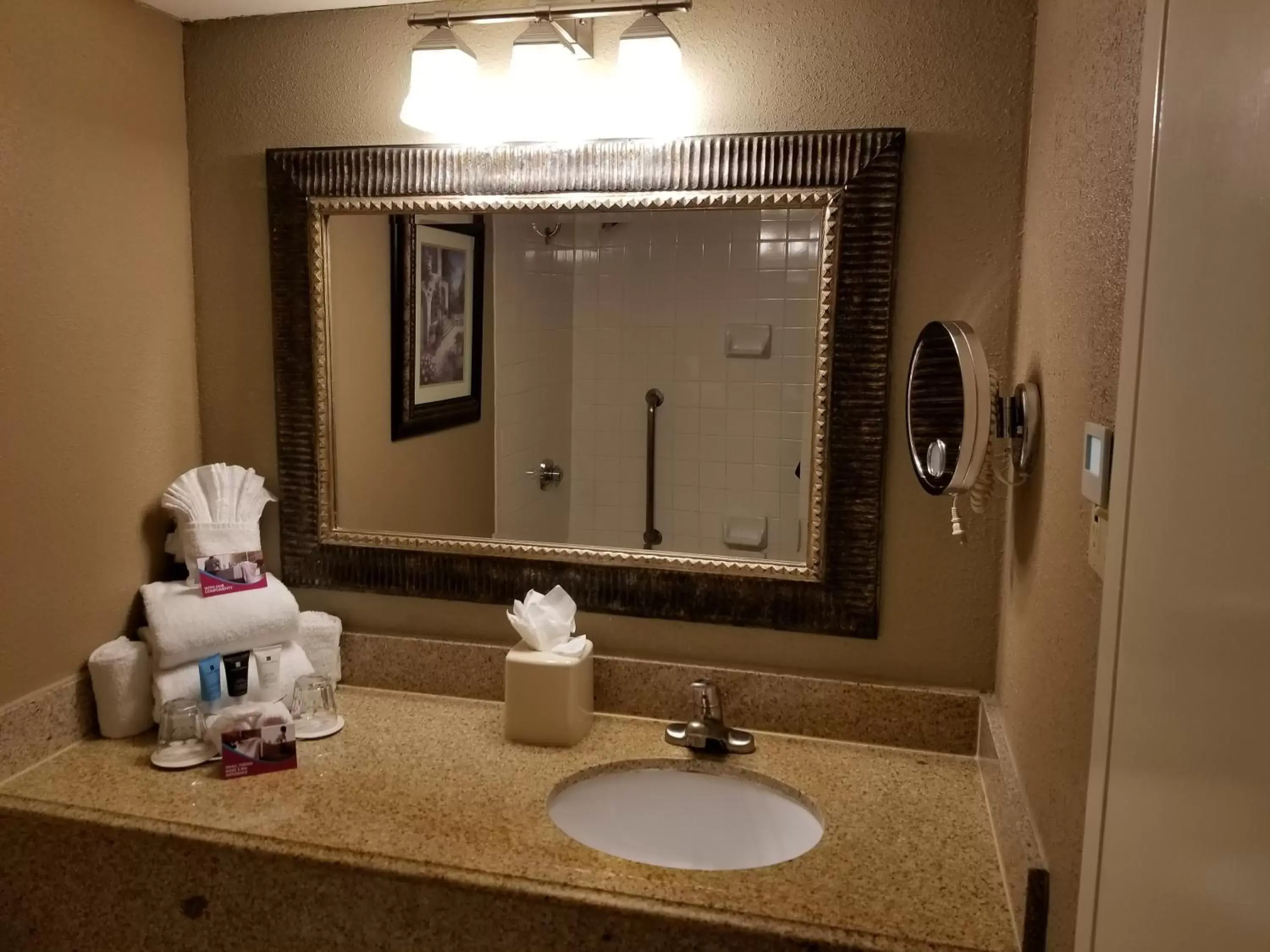 Bathroom in Wyndham Houston near NRG Park - Medical Center
