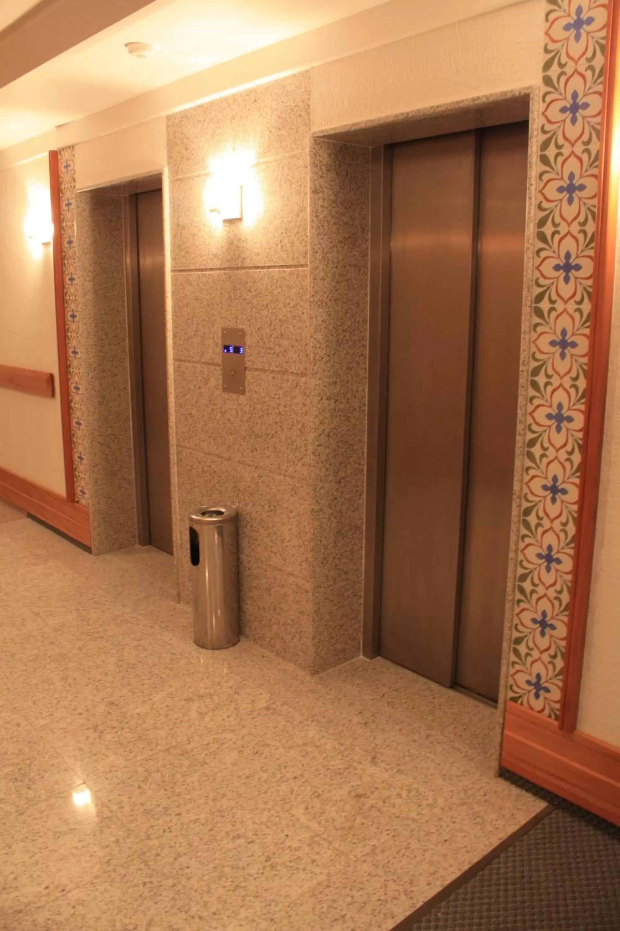 Decorative detail, Bathroom in Hotel Atlantico Rio Grande