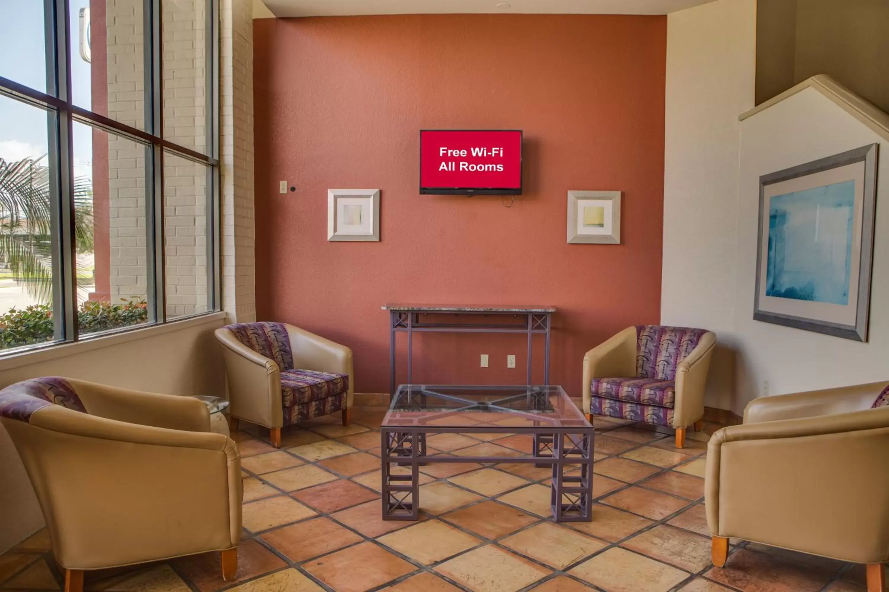 Lobby or reception, Seating Area in Red Roof Inn Pharr - McAllen
