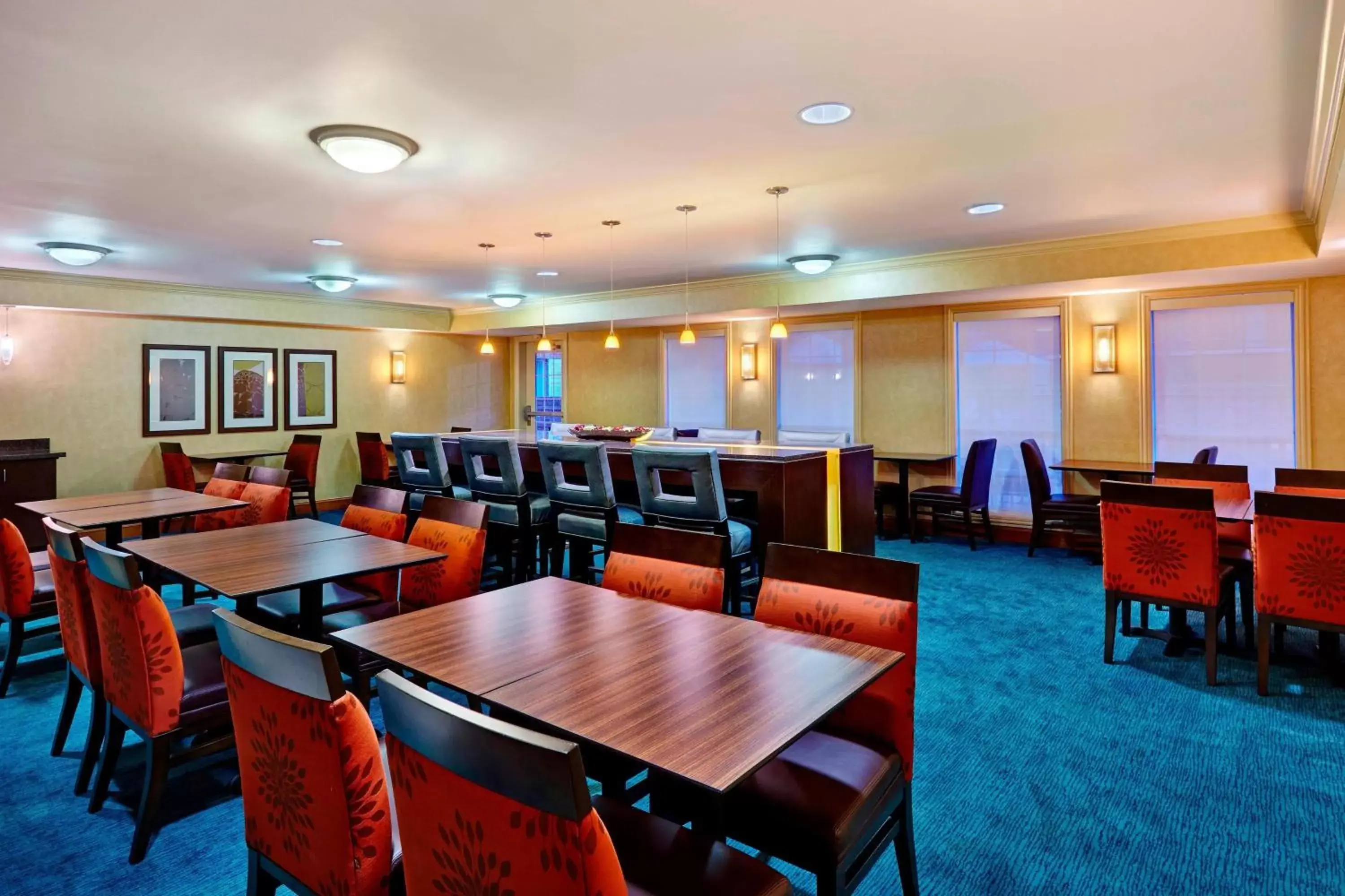 Lobby or reception, Restaurant/Places to Eat in Residence Inn Houston by The Galleria