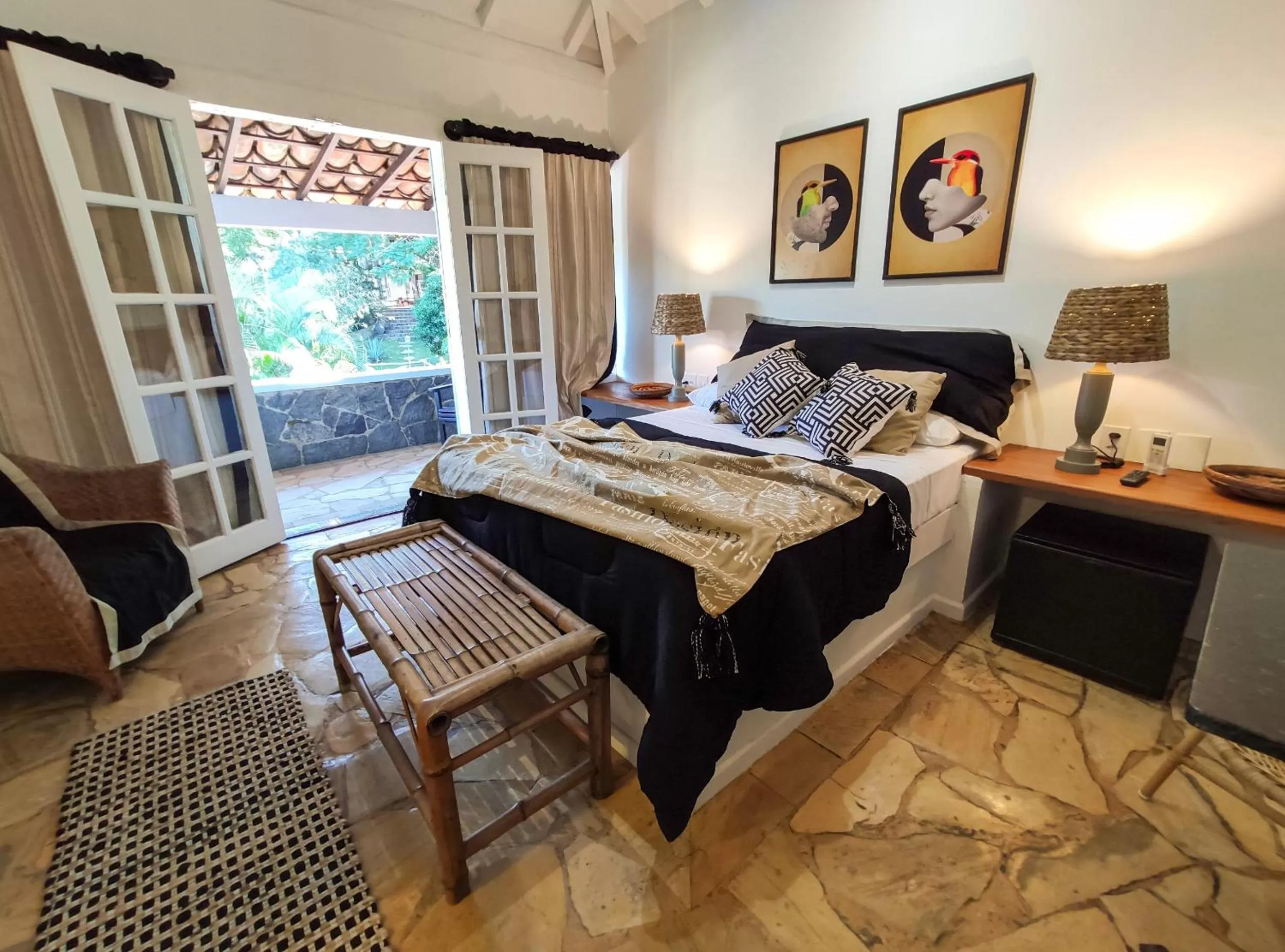 Bed in Taman Búzios Hotel