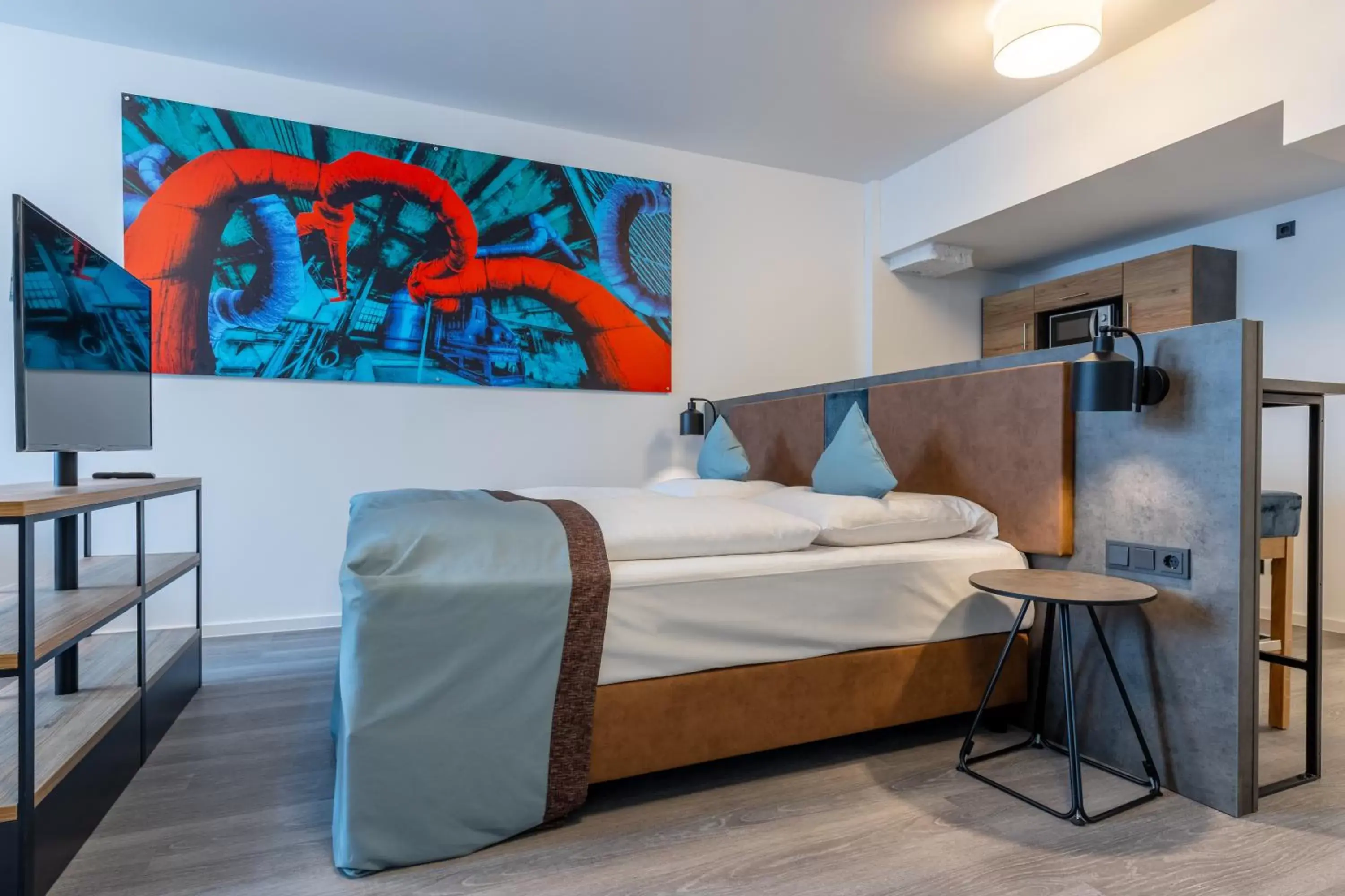 Property building, Bed in Trip Inn Living and Suites Essen