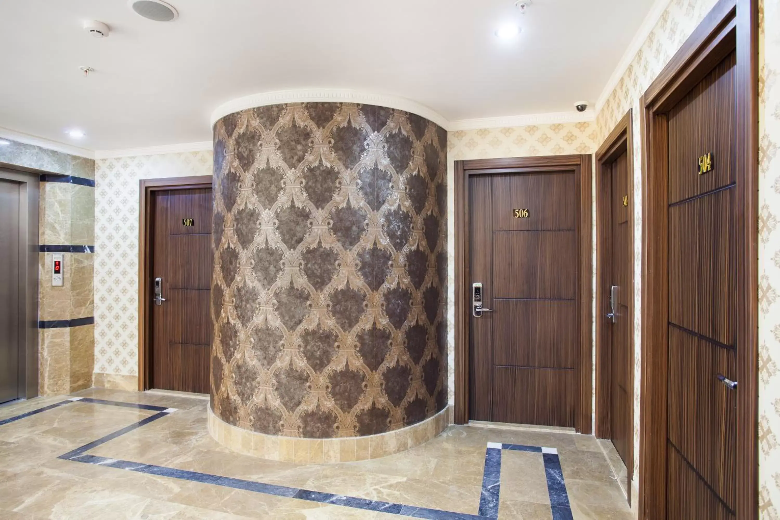 Decorative detail, Bathroom in Ayhan Hotel