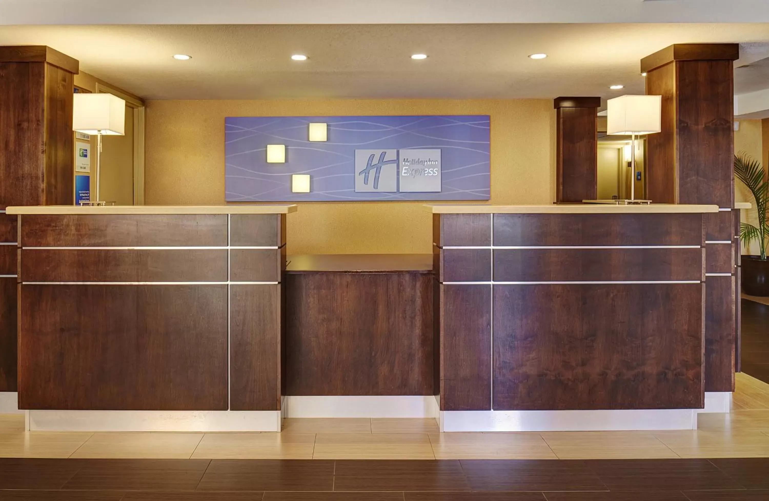 Property building, Lobby/Reception in Holiday Inn Express San Diego South - National City, an IHG Hotel