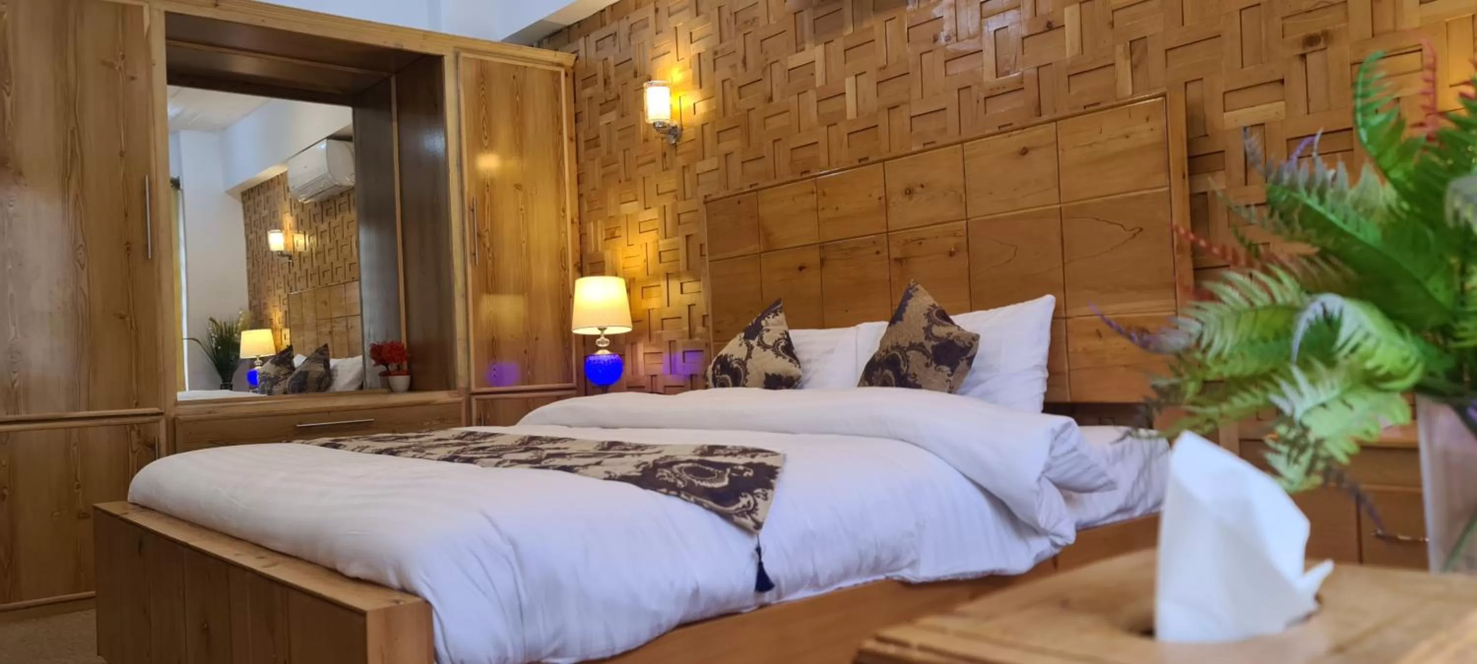 Photo of the whole room in Indus Lodges Gilgit