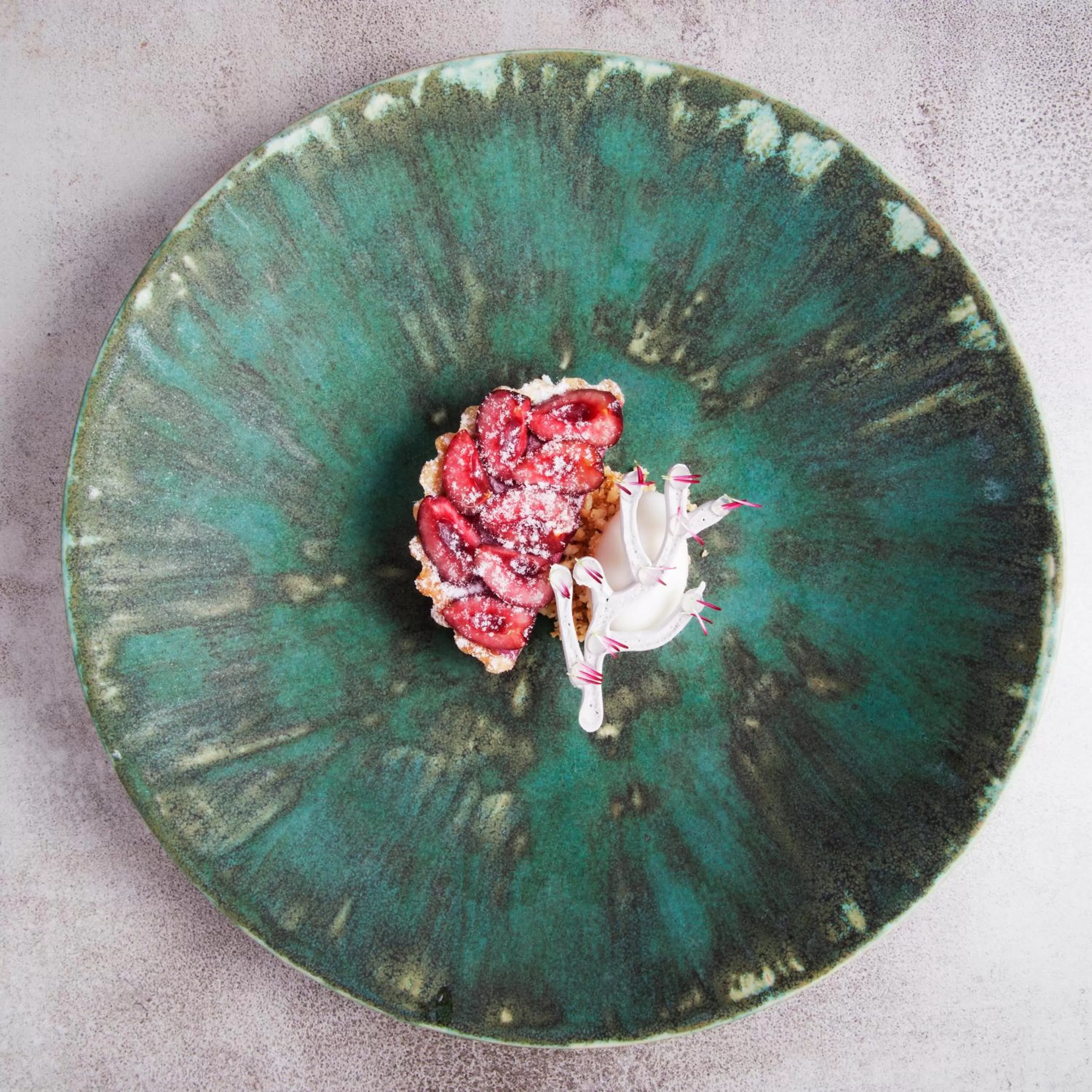 Food close-up in Relais & Châteaux Hotel Quadrille - Adults Only