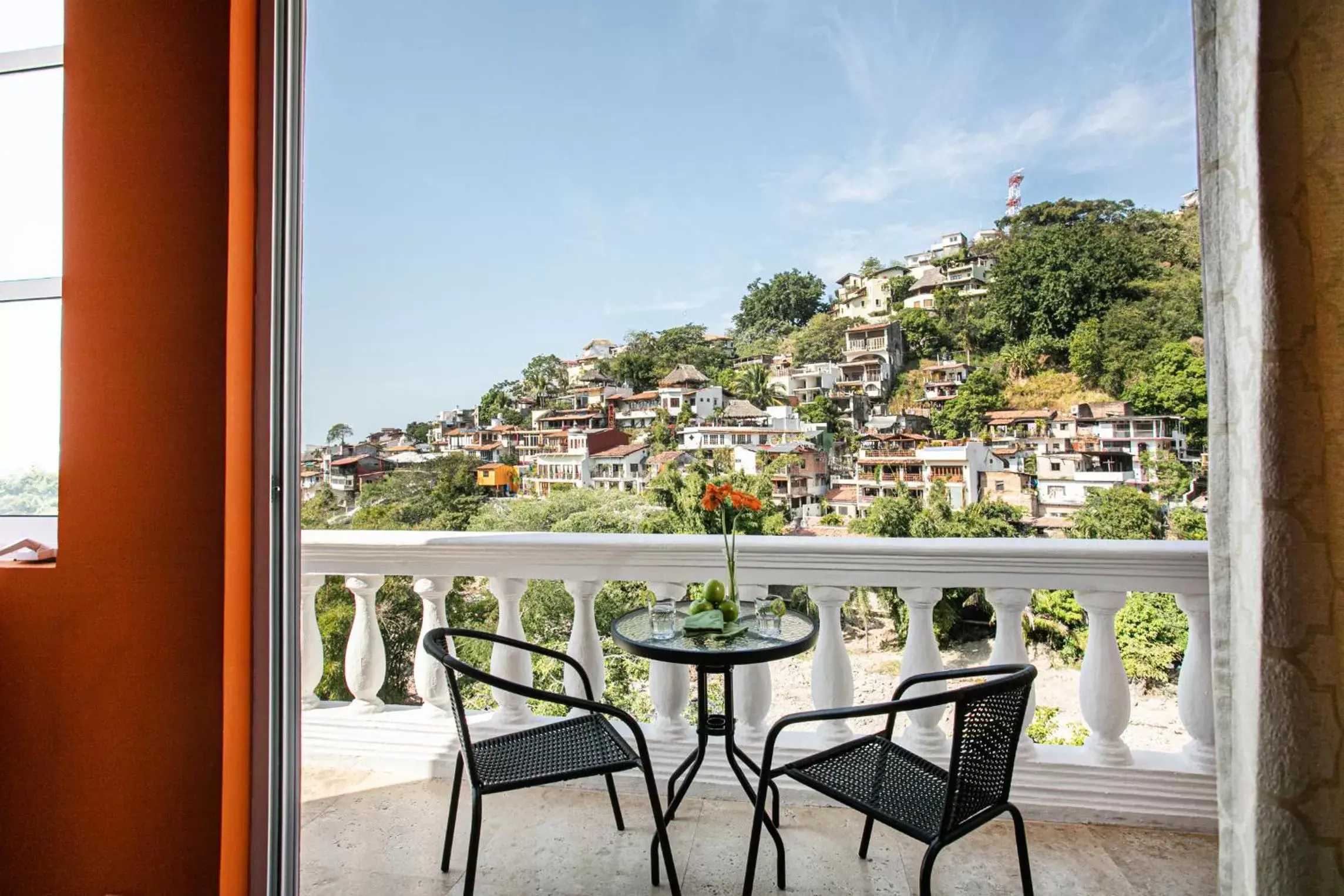 Balcony/Terrace in Hotel Boutique Rivera Del Rio