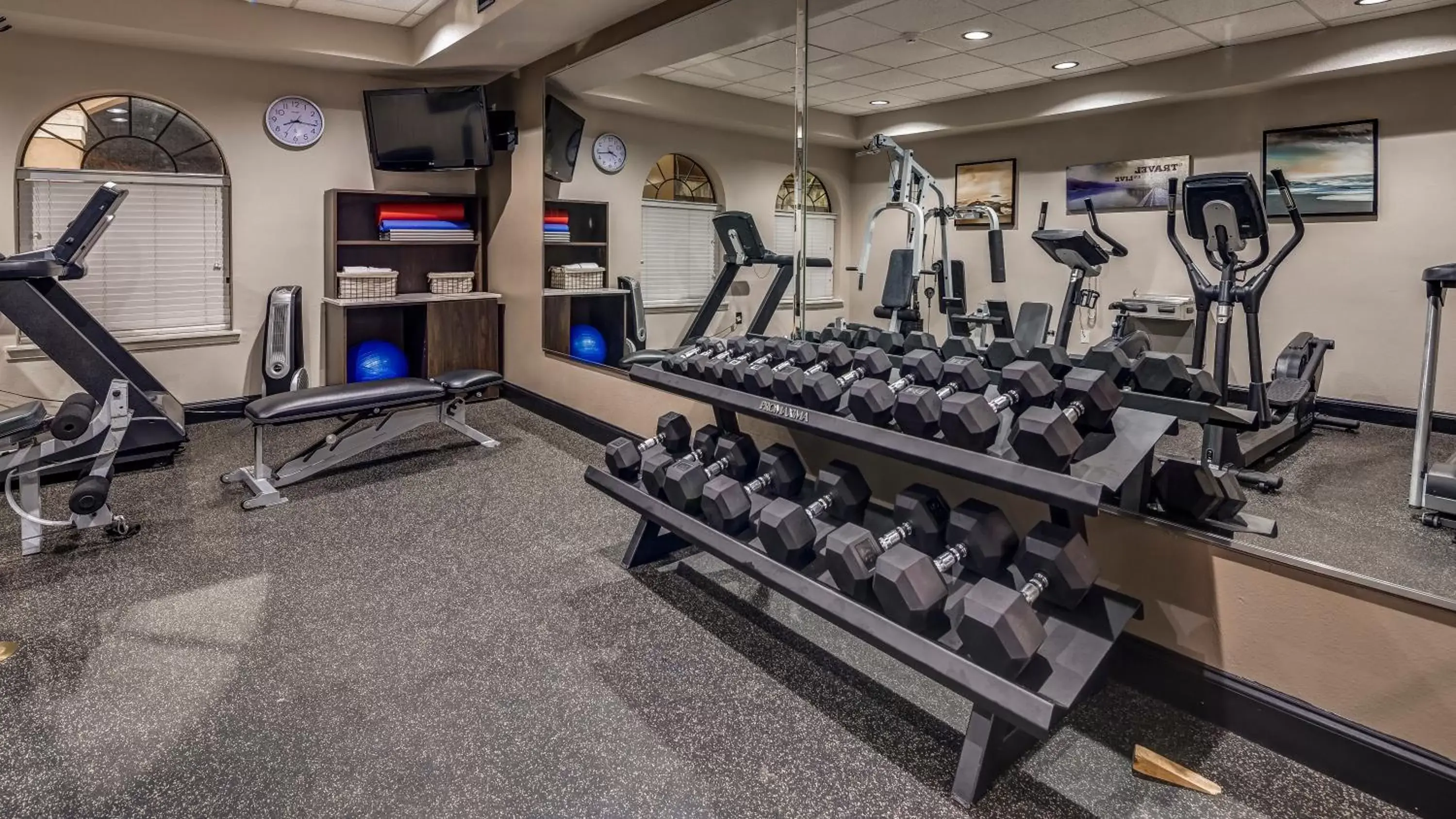 Fitness centre/facilities, Fitness Center/Facilities in Best Western Plus Heritage Inn Houston