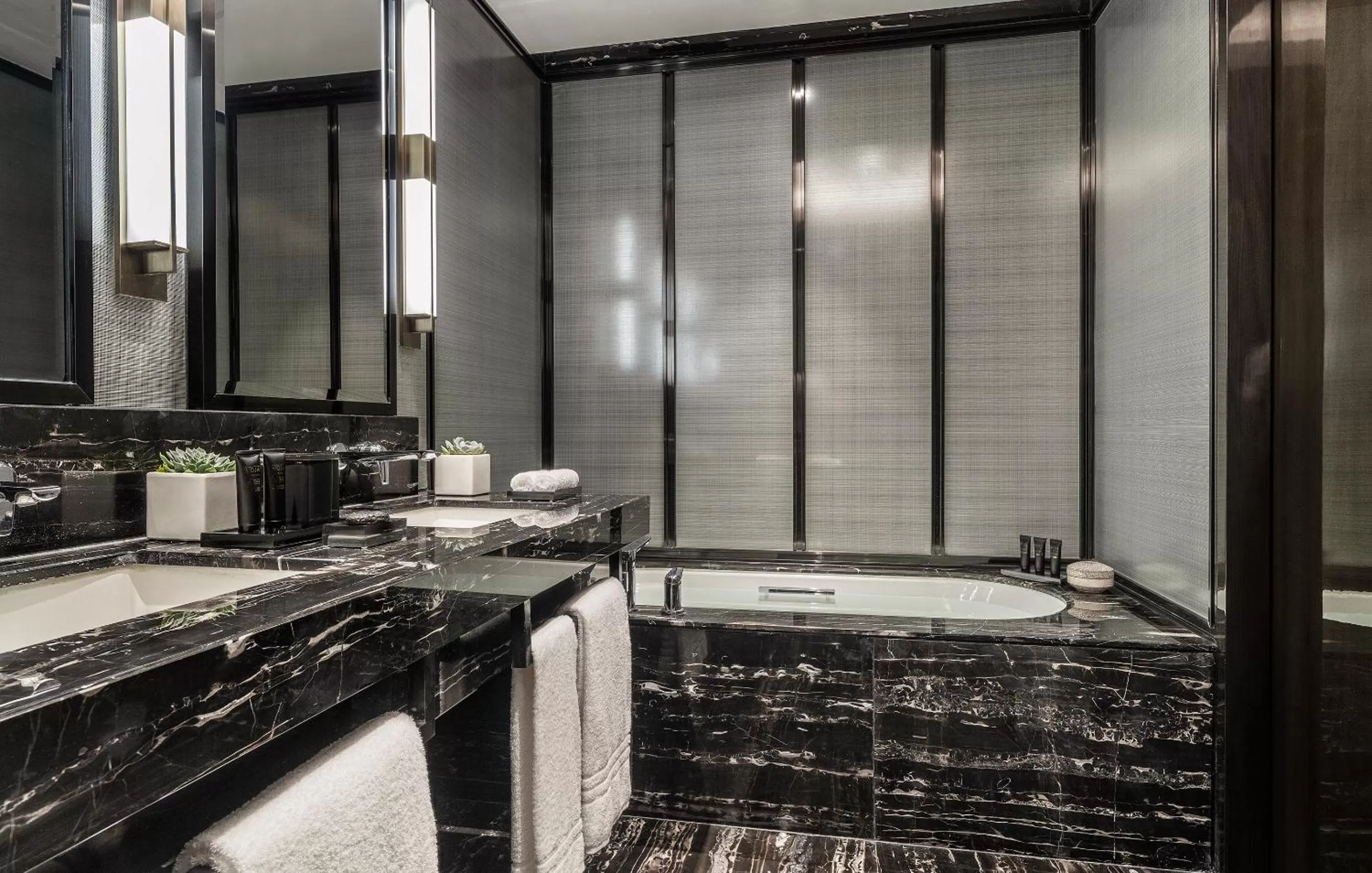 Bathroom in Four Seasons Hotel Kuala Lumpur