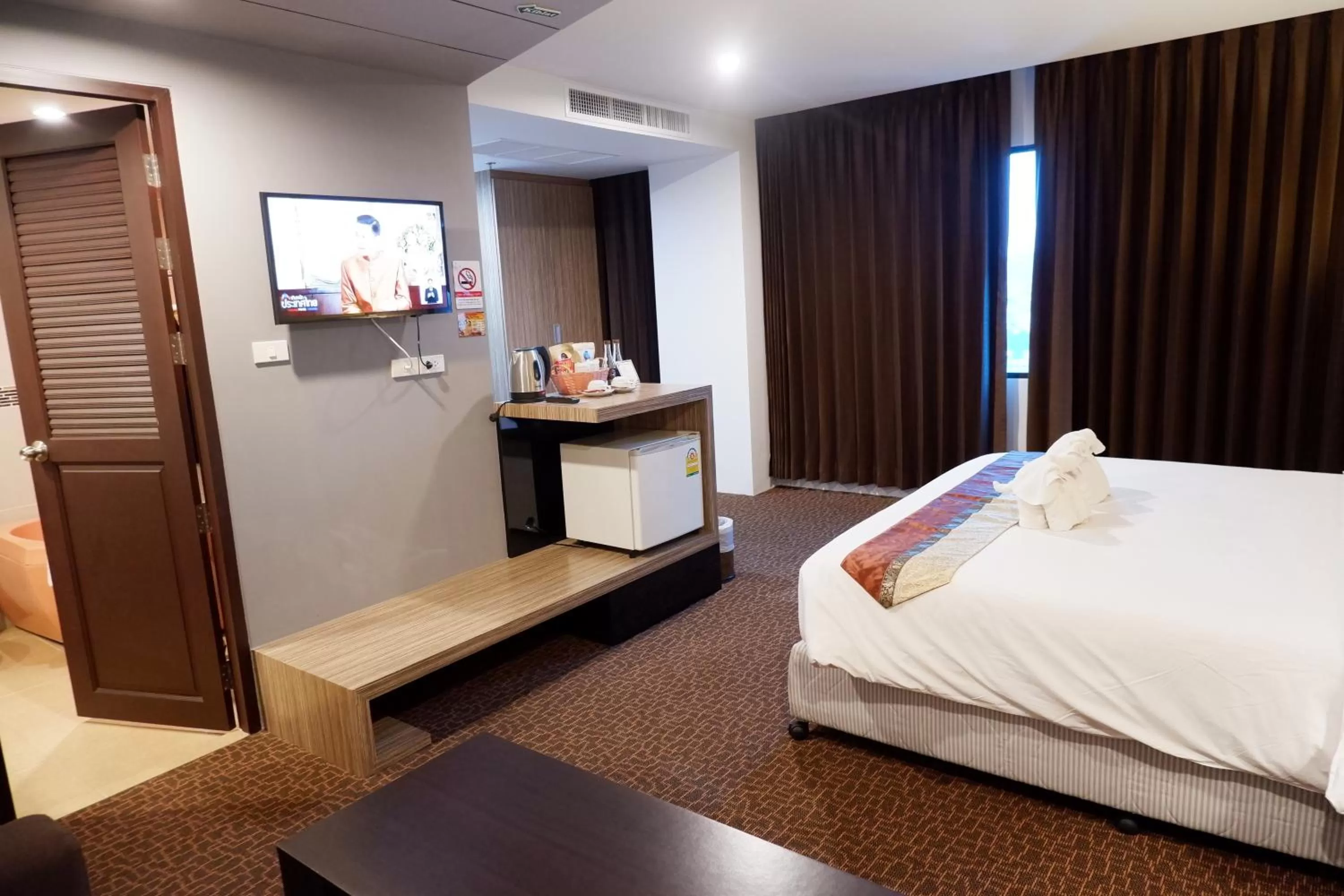 Bed in Siam Oriental Hotel