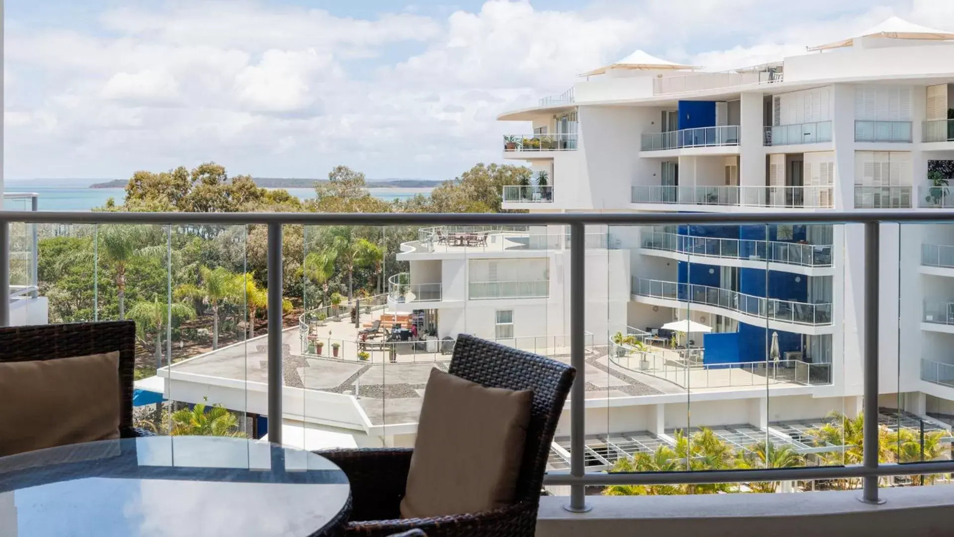 View (from property/room), Pool View in Oaks Hervey Bay Resort and Spa