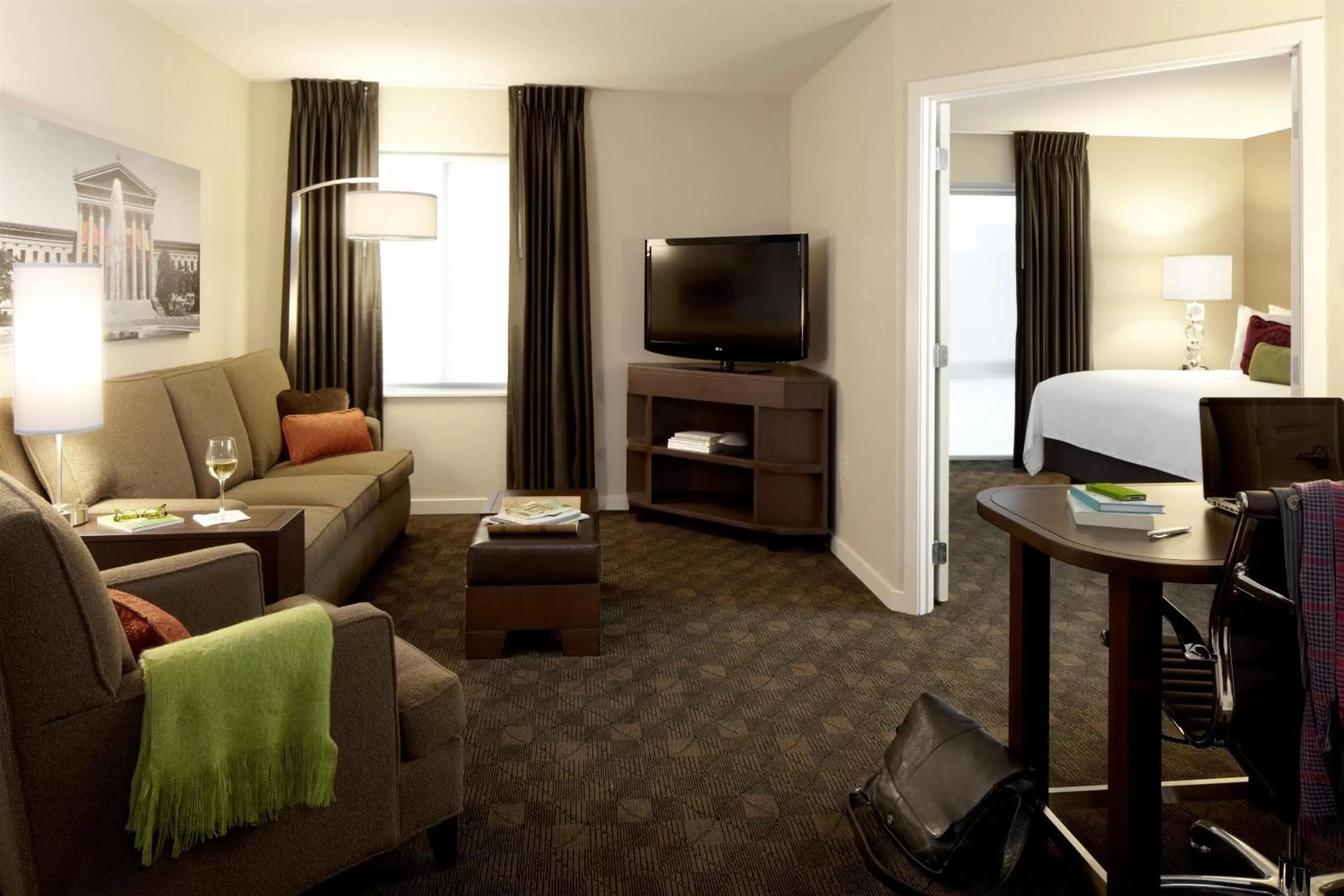 One-Bedroom Suite in Hyatt House Philadelphia-King of Prussia