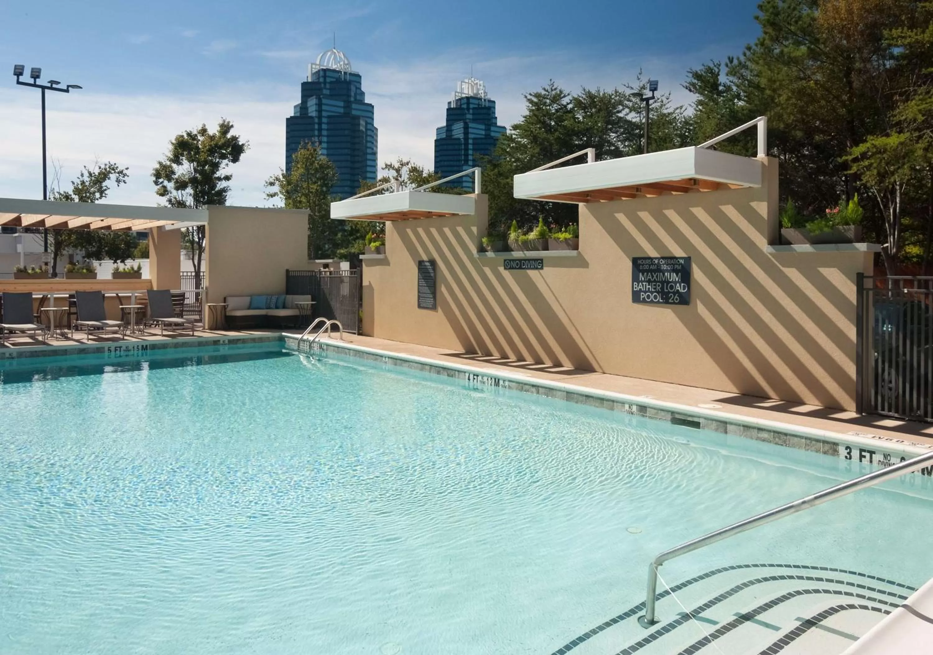 Pool view in Home2 Suites By Hilton Atlanta Perimeter Center