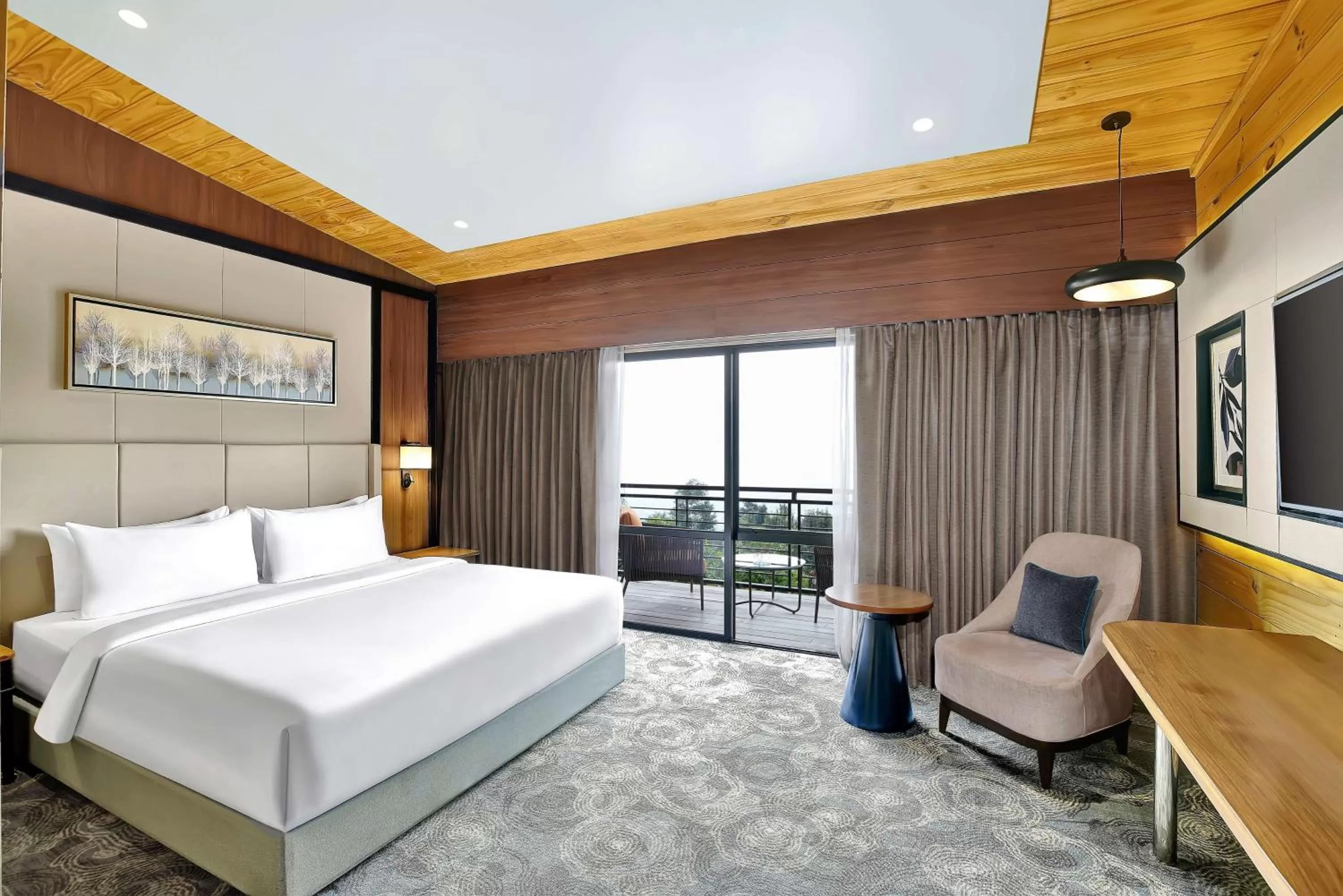 Bedroom in Radisson Blu Resort Dharamshala