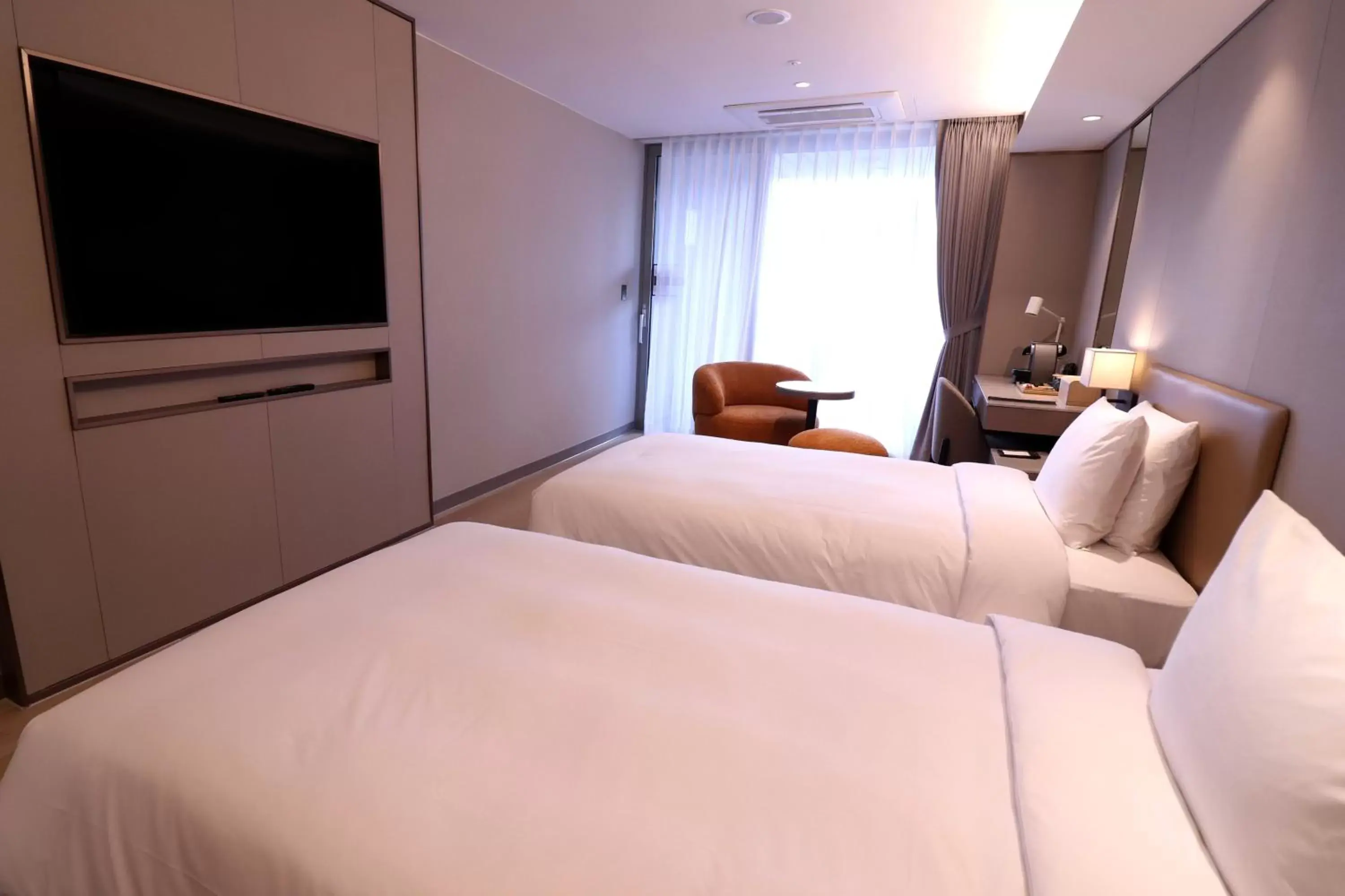 Bed in Hotel PJ Myeongdong