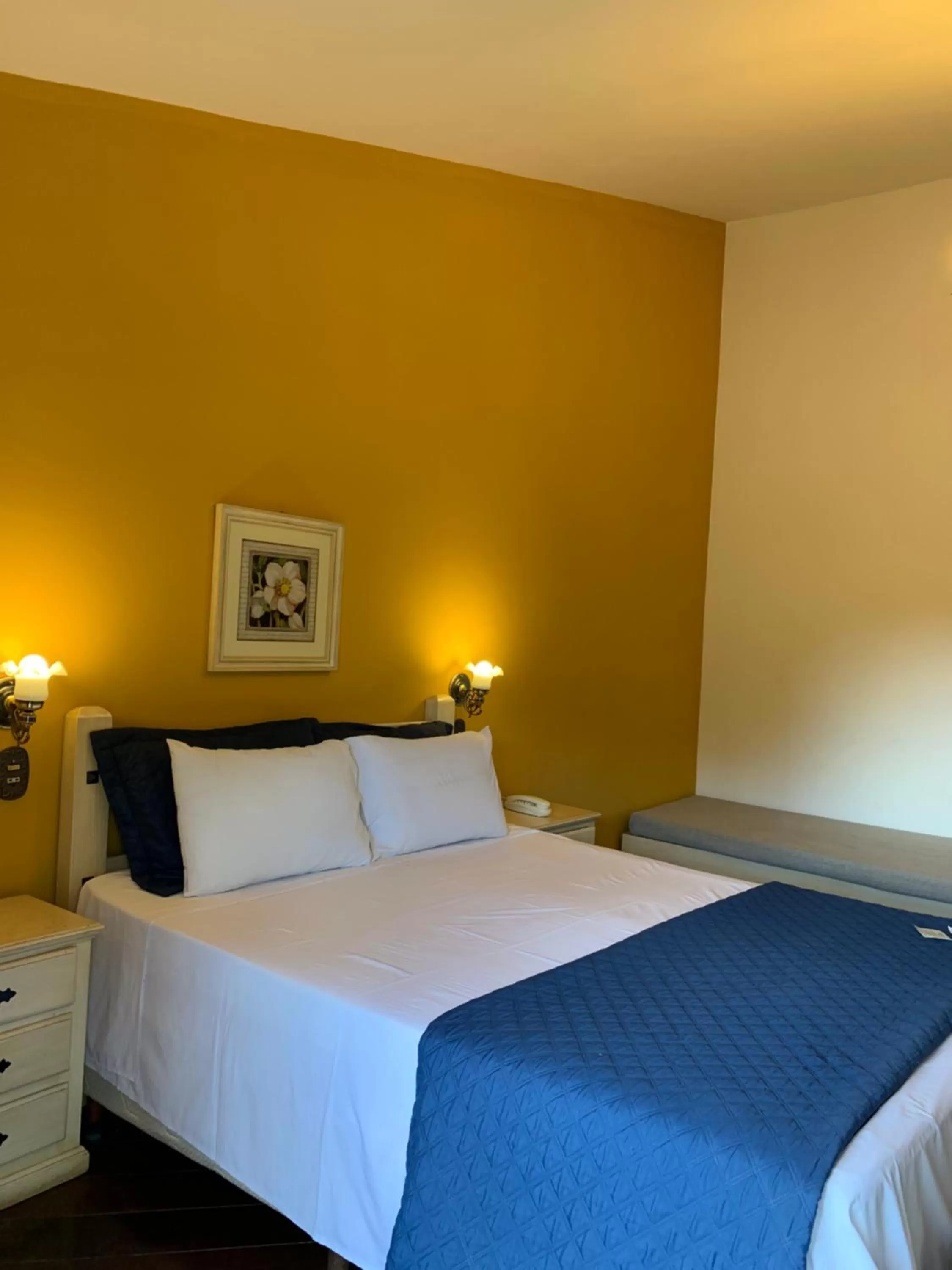 Bed in Pousada Villa Real