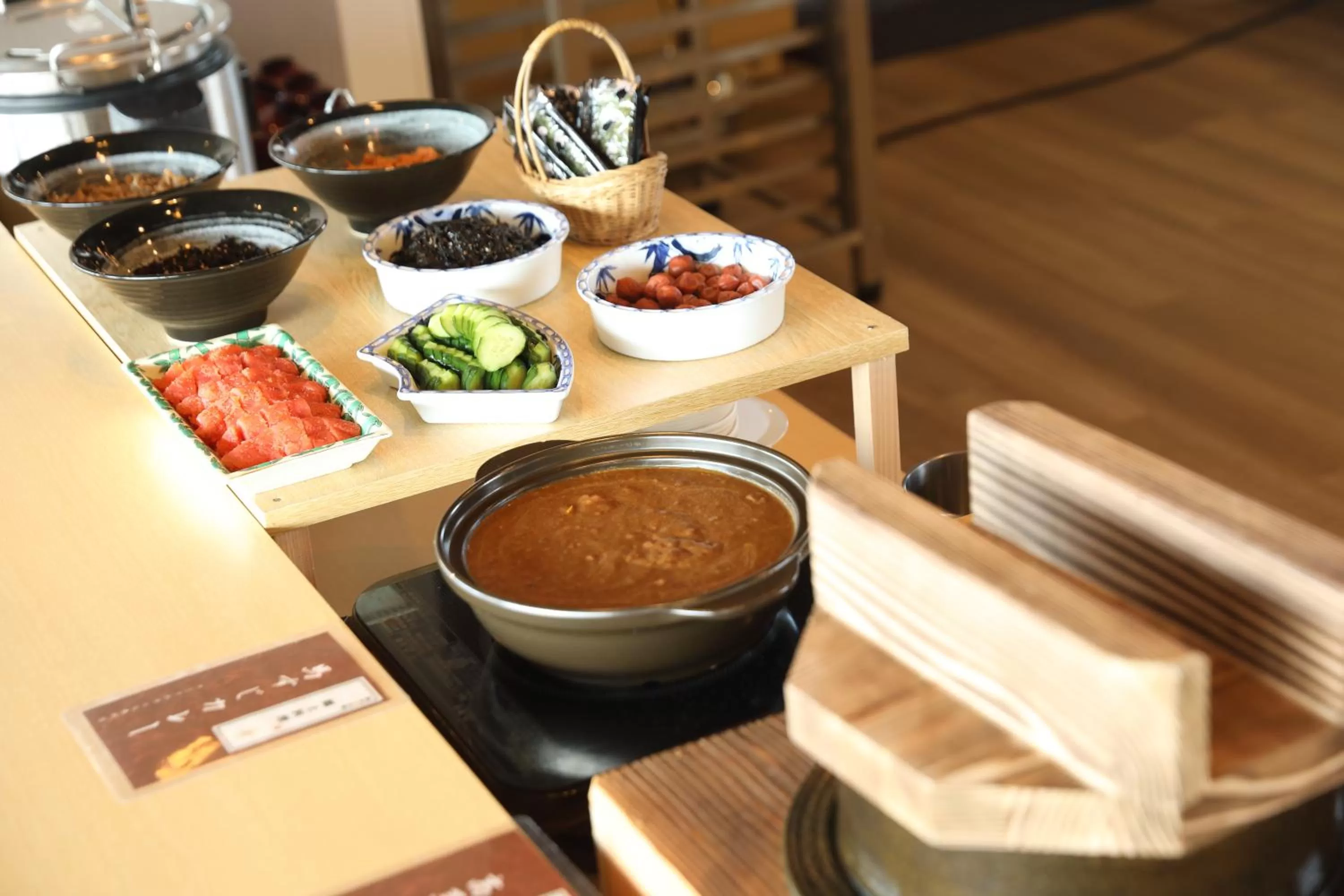 Buffet breakfast in Ark Hotel Kumamotojo Mae -ROUTE INN HOTELS-