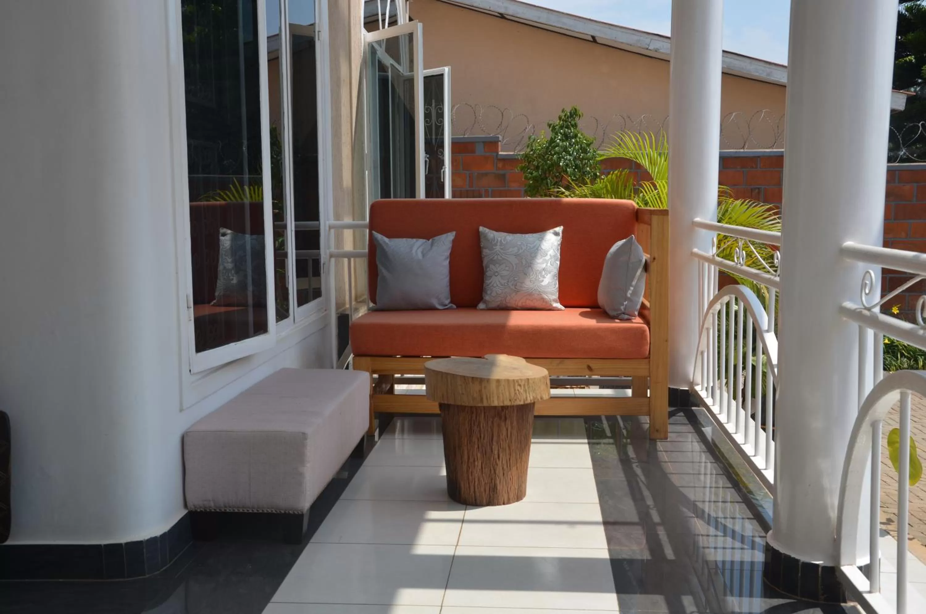 Balcony/Terrace in Villa Asimba