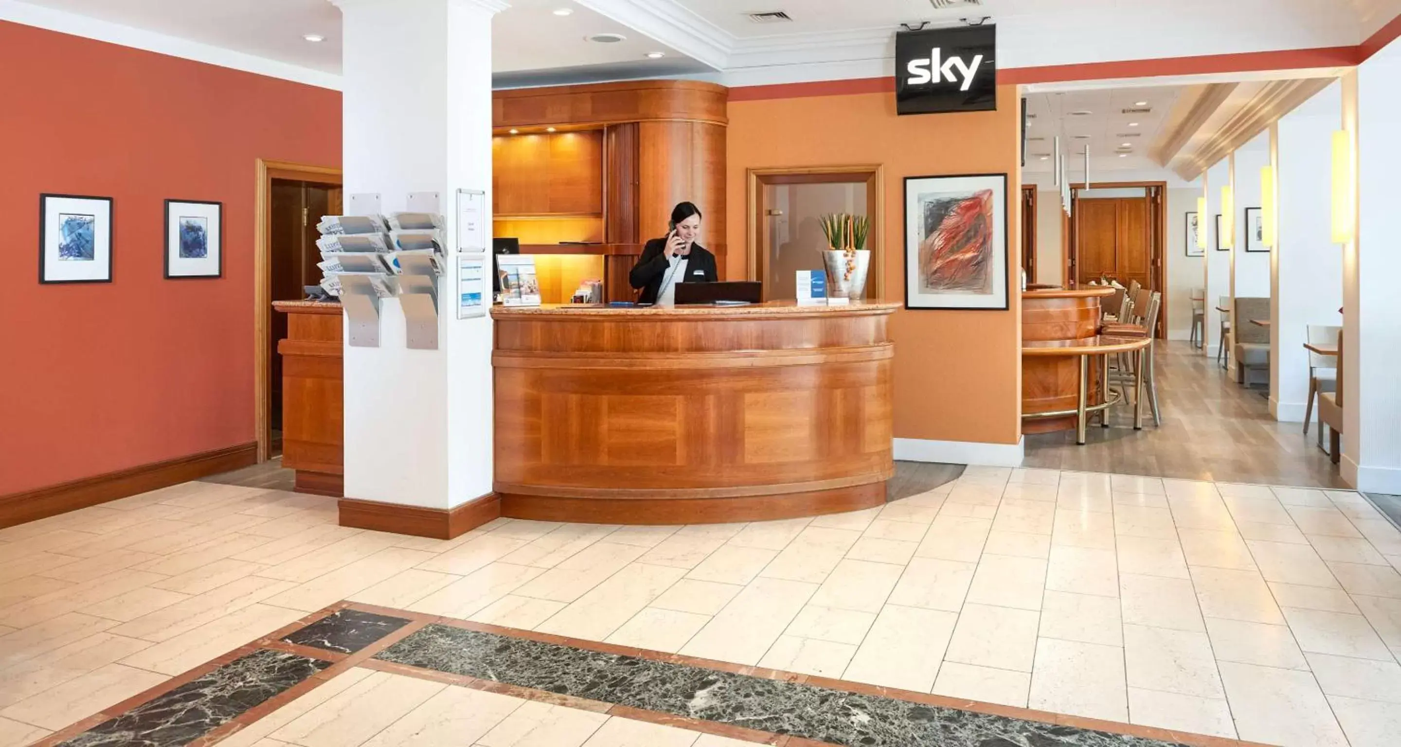 Lobby or reception, Lobby/Reception in Best Western Hotel Leipzig City Centre