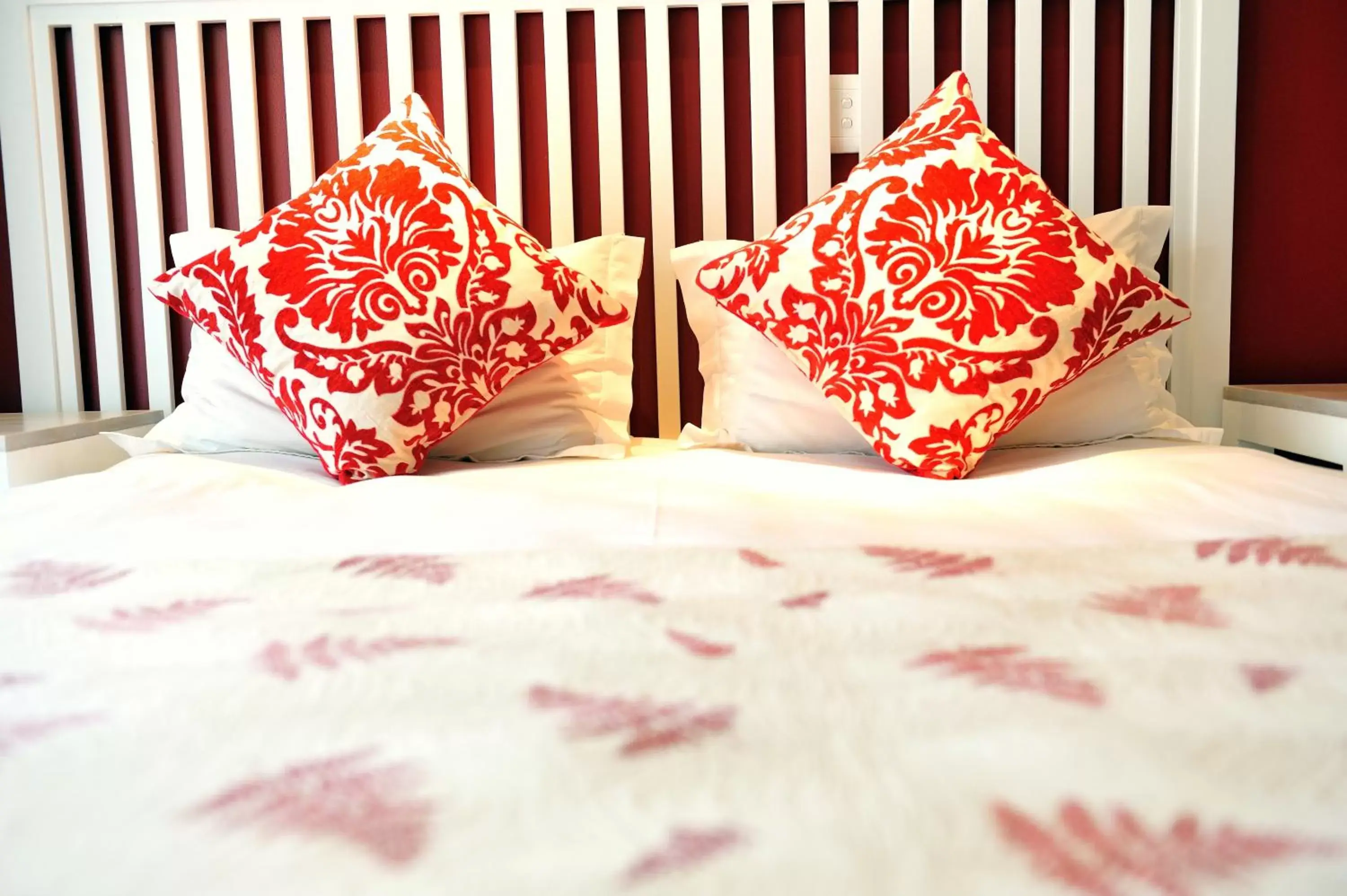 Decorative detail, Bed in Beachwalk Bed and Breakfast