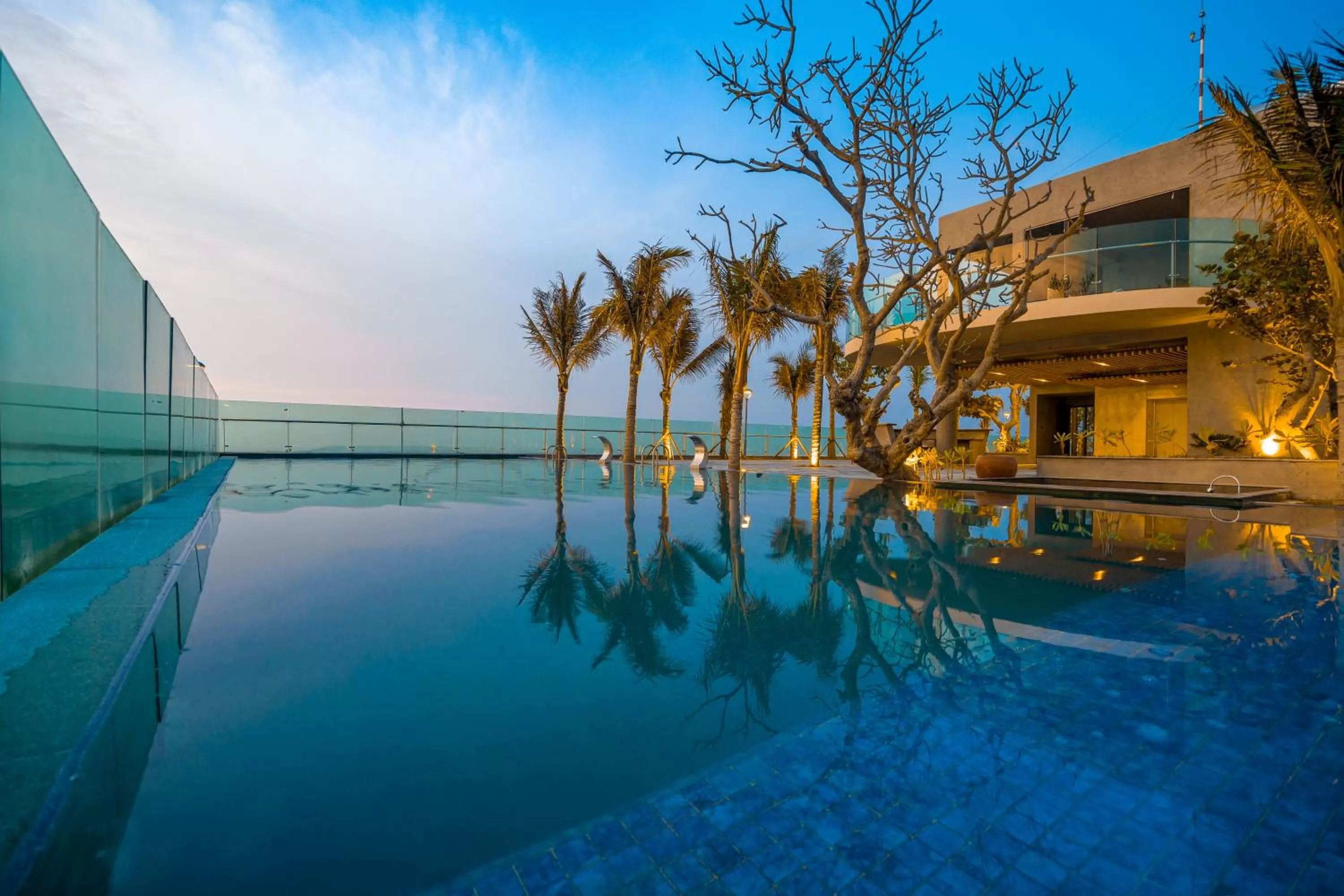 Pool view in Sala Grand Tuy Hoa Hotel