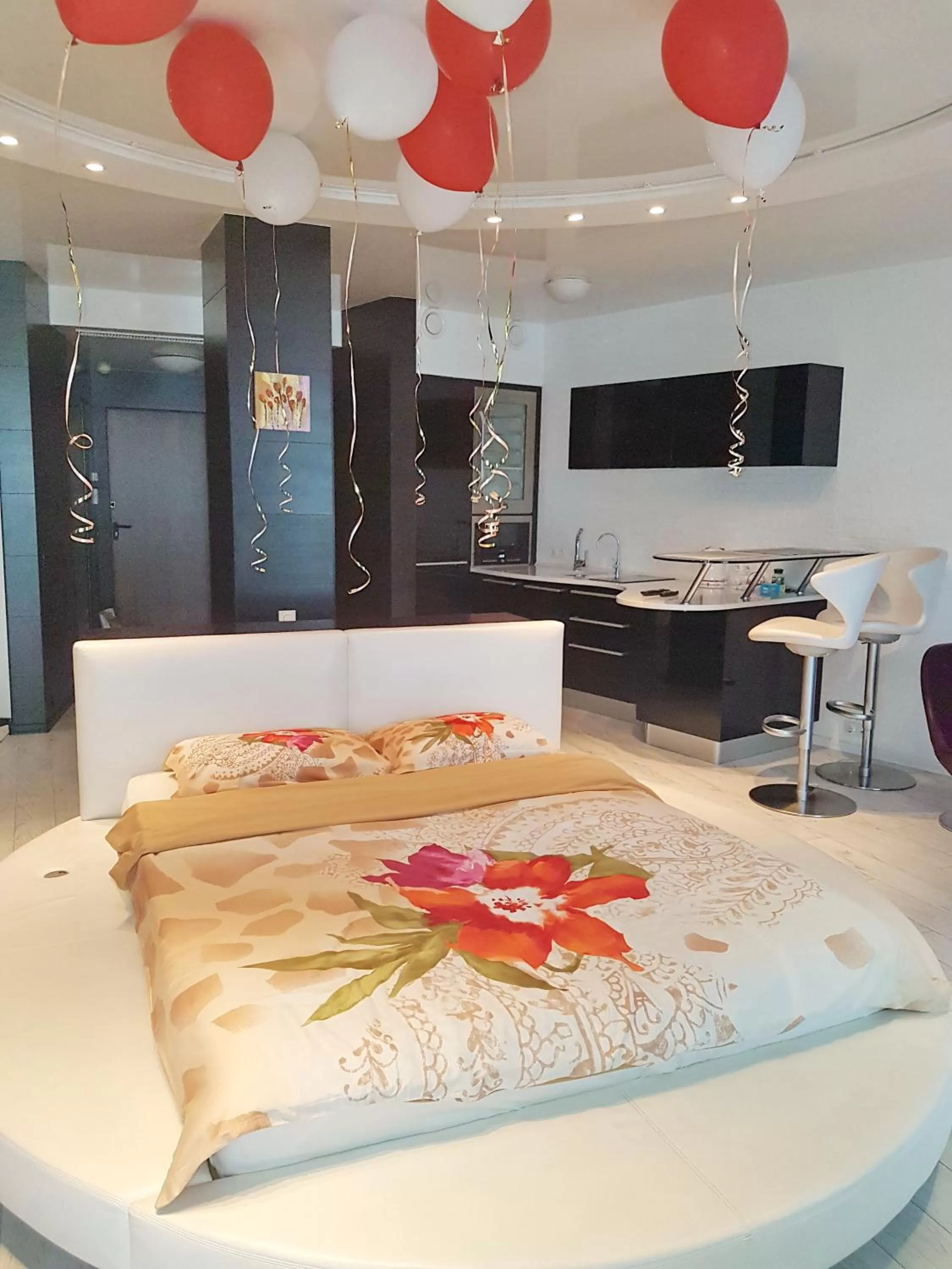 Bed in Most City Apart-Hotel