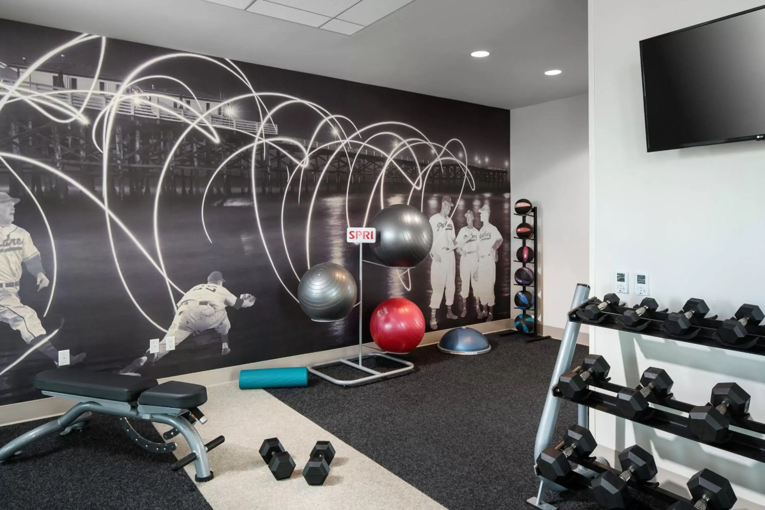 Fitness centre/facilities, Fitness Center/Facilities in SpringHill Suites by Marriott San Diego Downtown/Bayfront