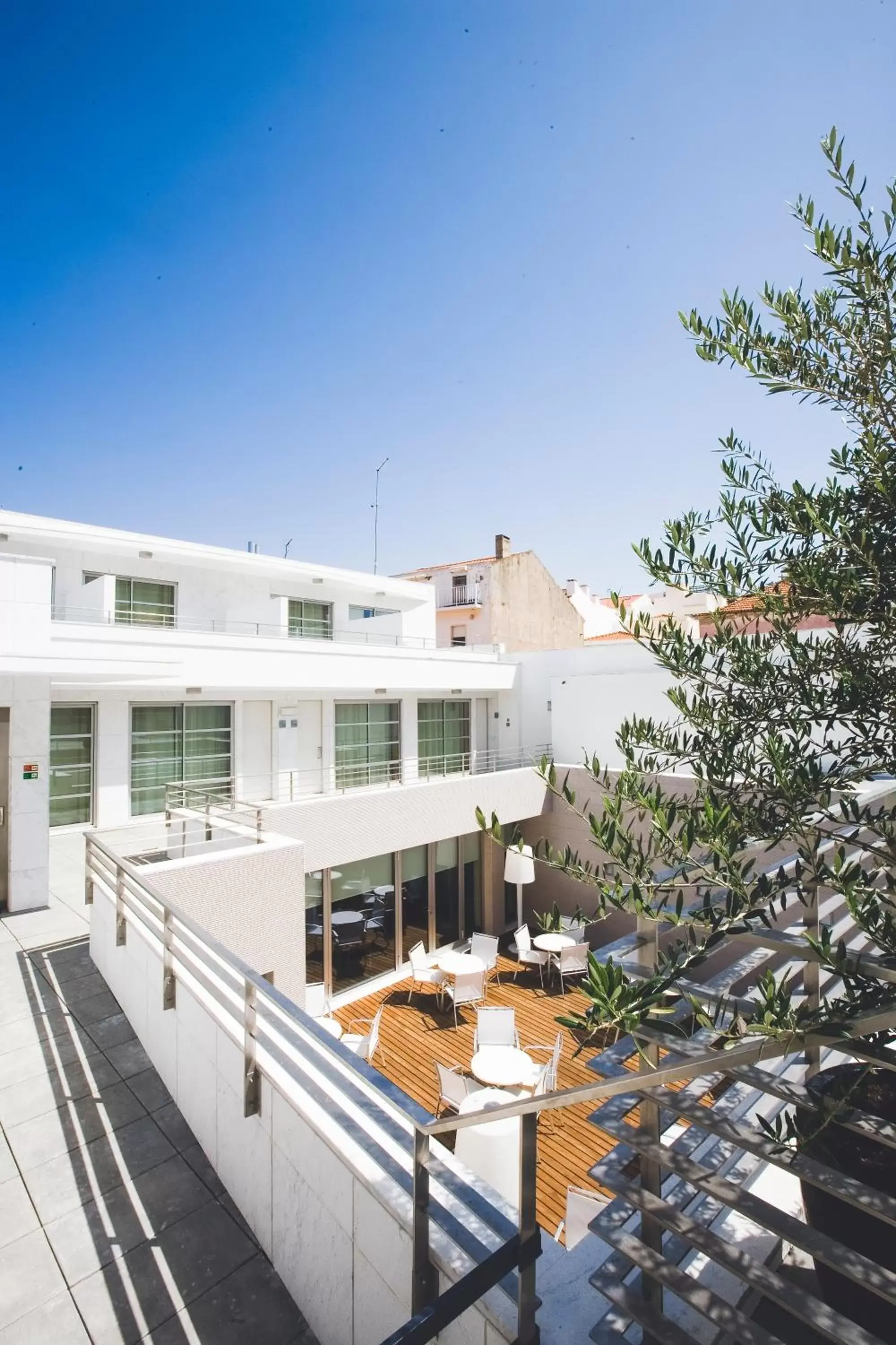 Balcony/Terrace, Property Building in Hotel Praia