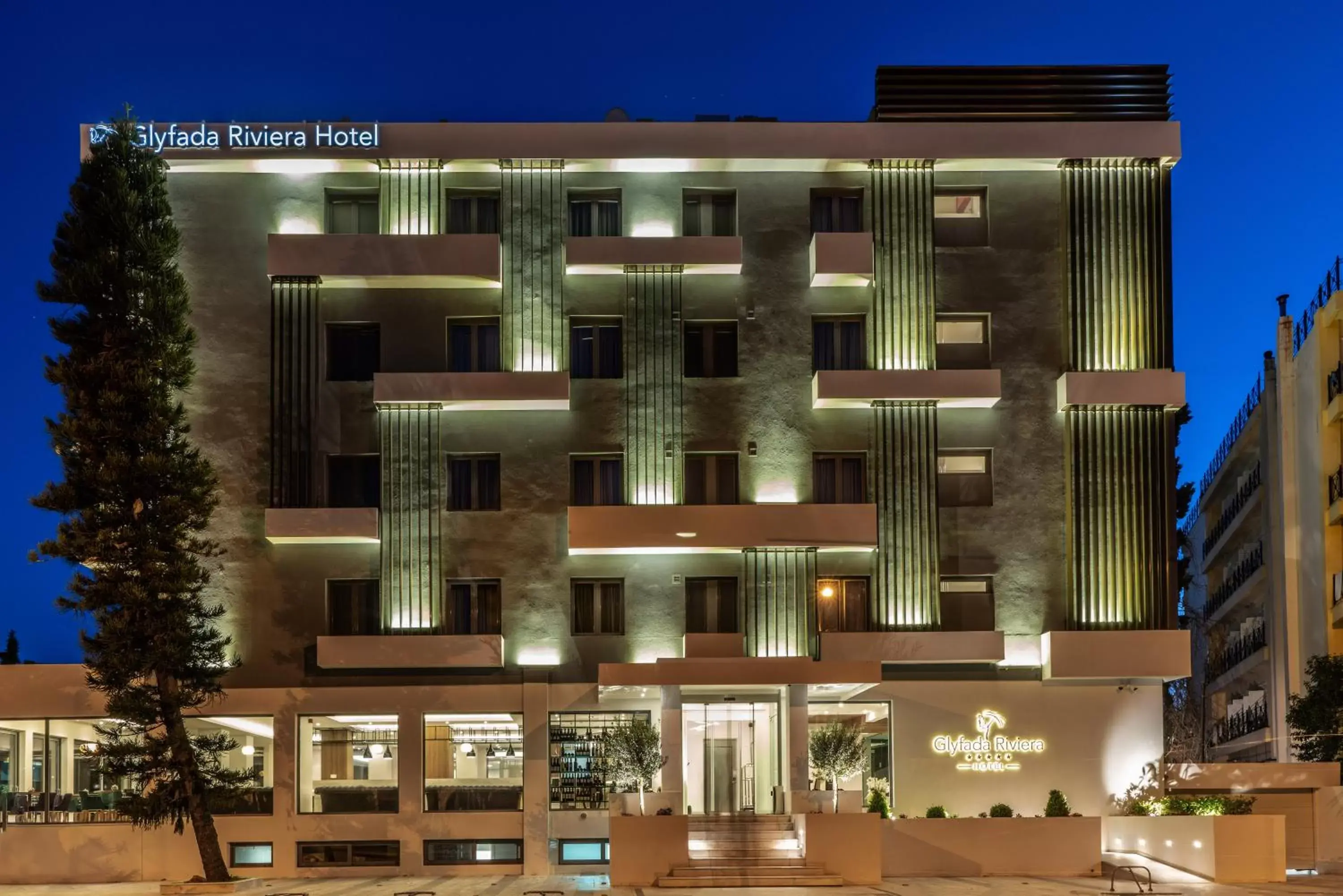 Facade/entrance, Property Building in Glyfada Riviera Hotel