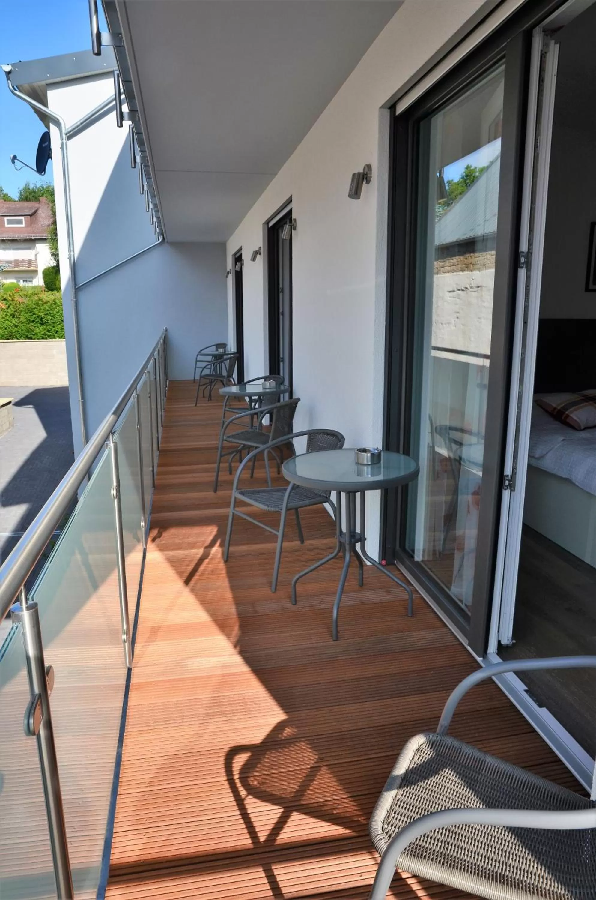 Balcony/Terrace in Gästehaus Am Hochsimmer