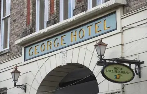 Facade/entrance, Property Logo/Sign in George Hotel by Greene King Inns