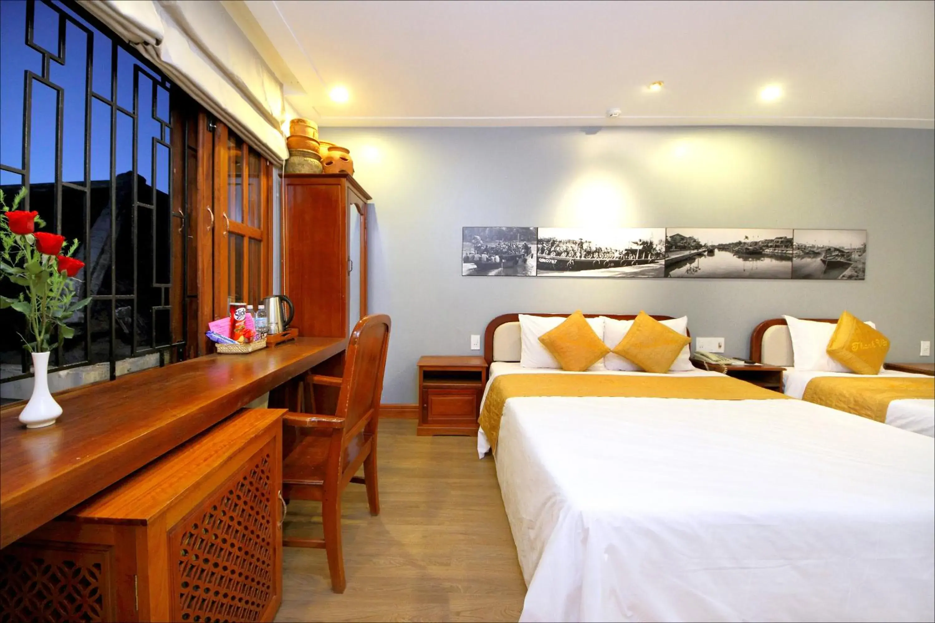 Bed in Thanh Van 1 Hotel