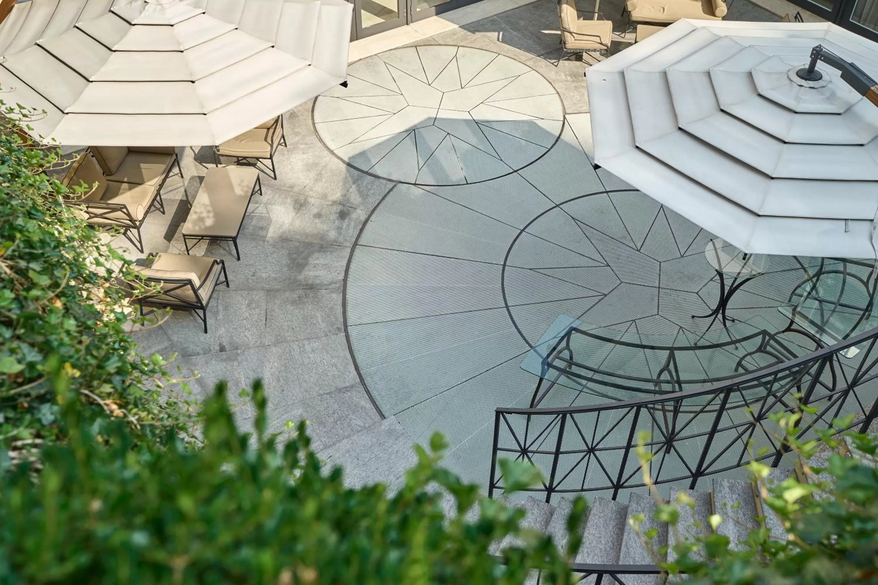 Garden in Four Seasons Hotel Milano