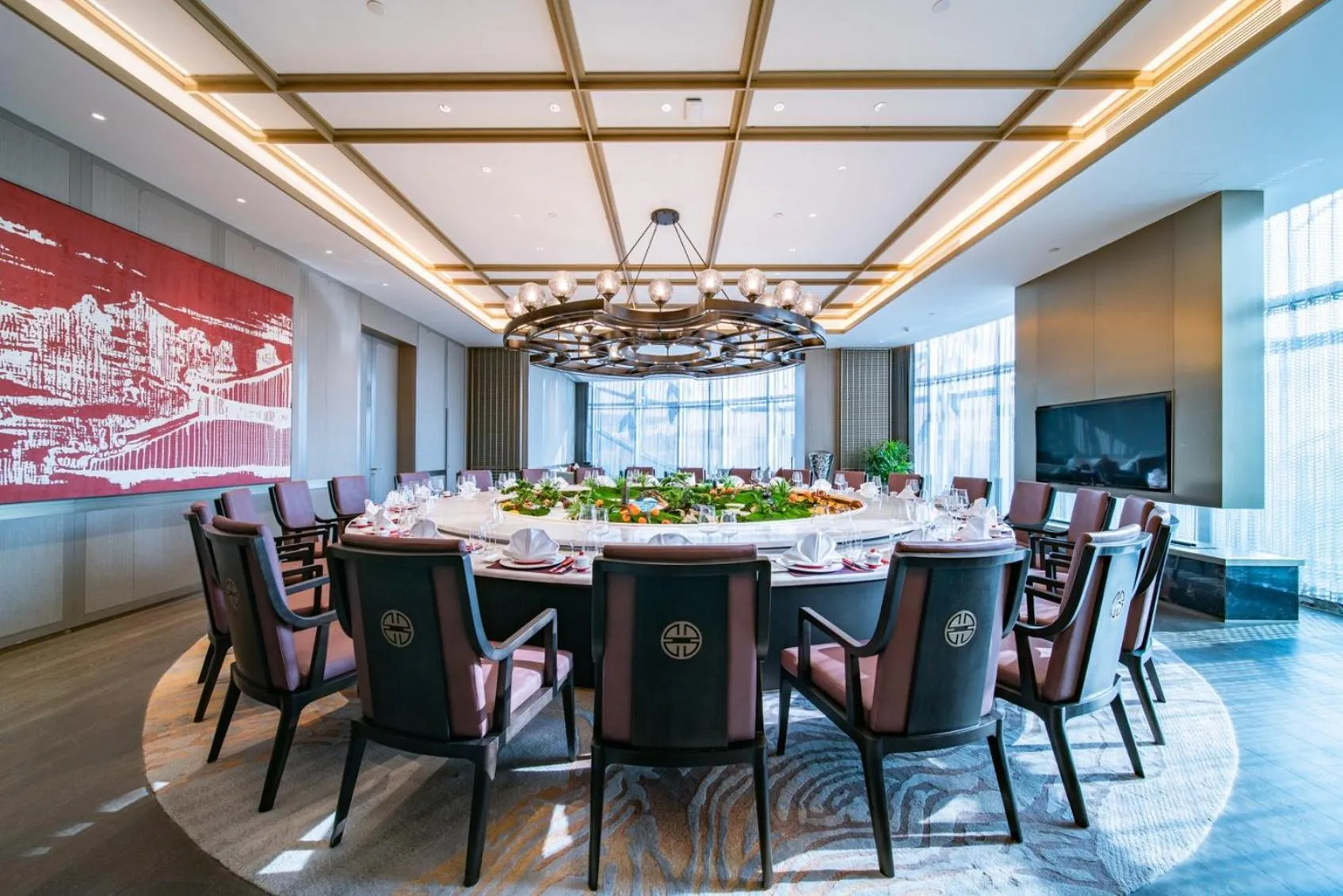 Restaurant/places to eat in HUALUXE Xi'an Chanba by IHG-西安浐灞华邑酒店-Near Xi'an International Convention Exhibition Center and Shopping mall and The Romantic show of Xi'an-Free Luggage Storage-English Service