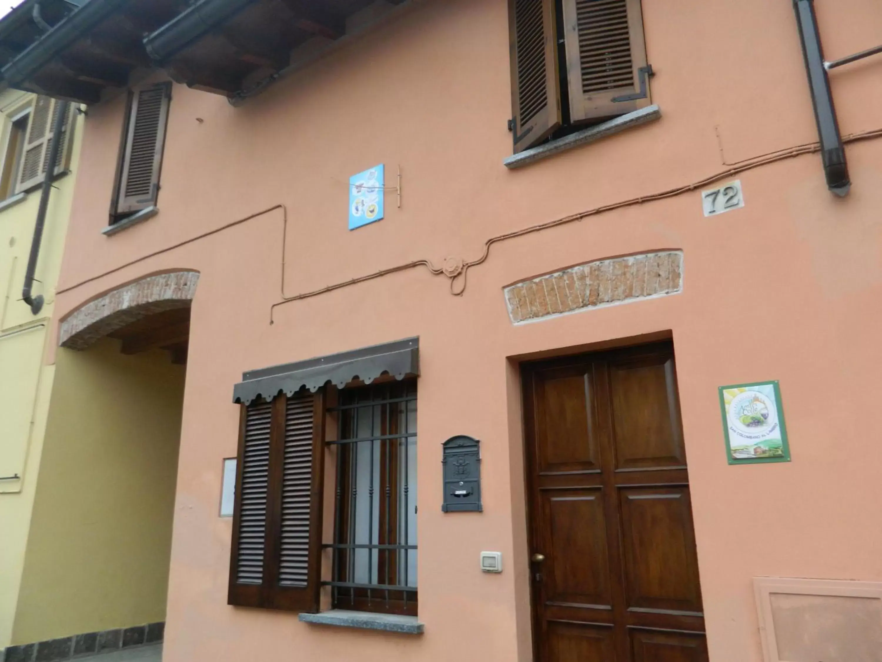 Property building, Facade/Entrance in B&B Amici del Colle