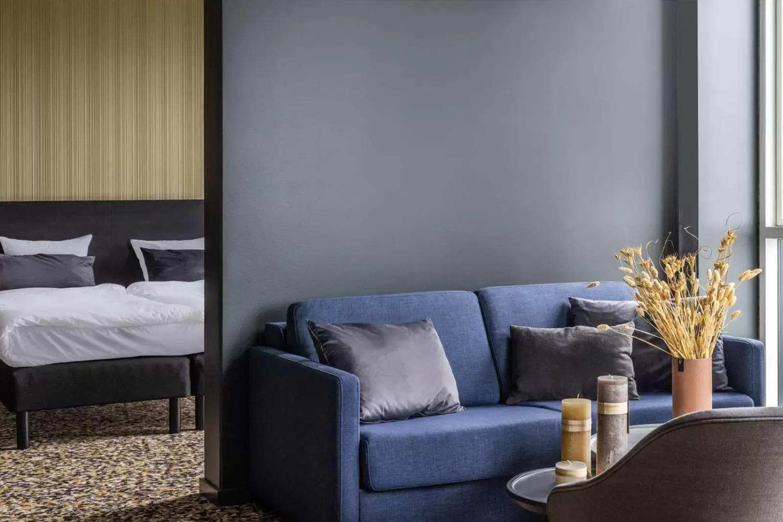 Seating area, Bed in Peak 12 Hotel Seating area, Bed in Peak 12 Hotel