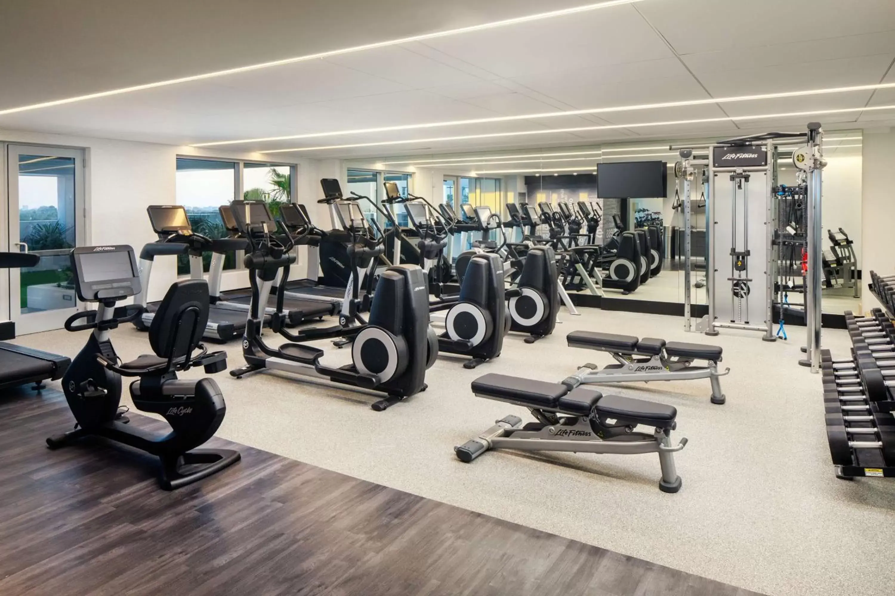 Fitness centre/facilities, Fitness Center/Facilities in Hilton Aventura Miami